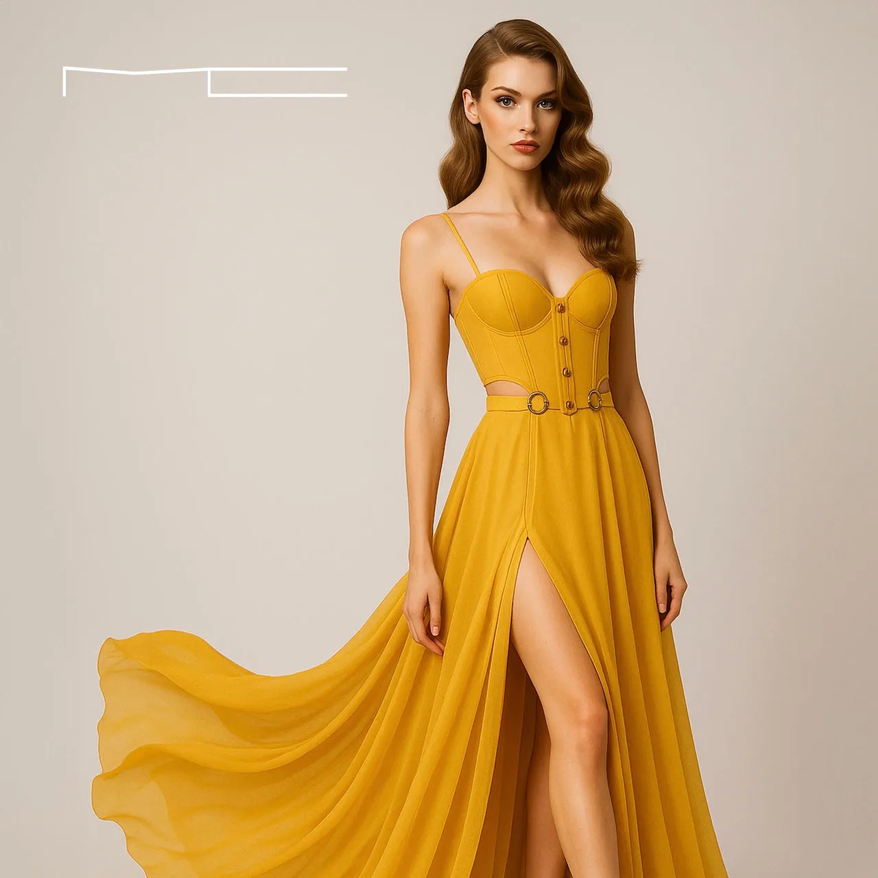 Goldenrod Dress sold by Michael Costello
