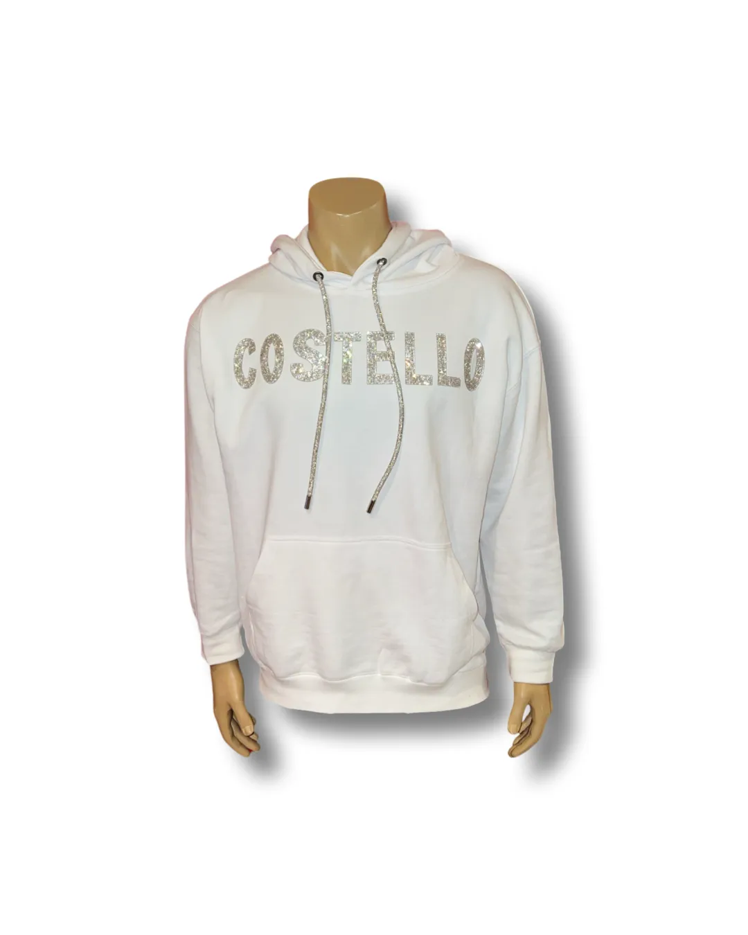 Costello Rhinestone Logo Hoodie sold by Michael Costello product image thumbnail 3
