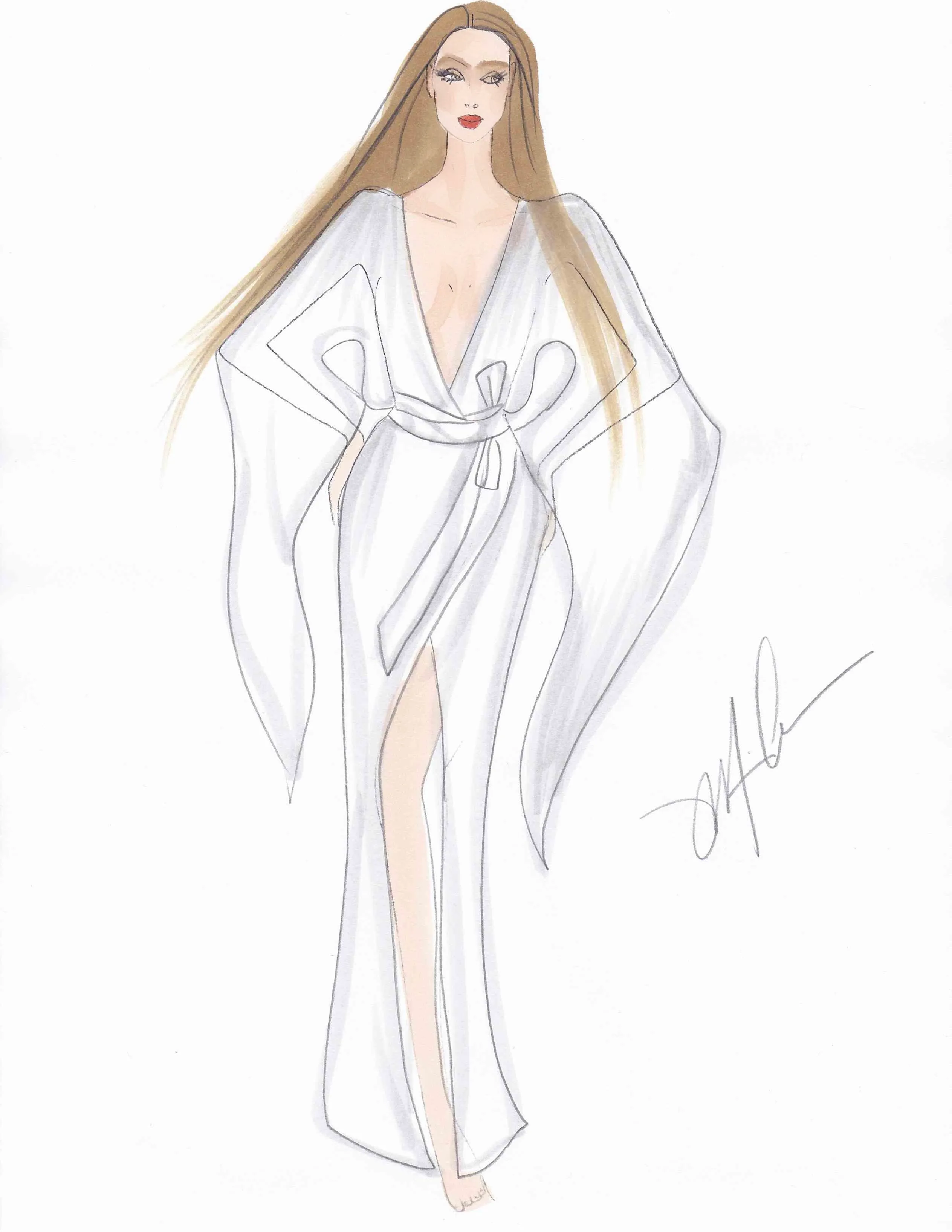 Bridal Robe sold by Michael Costello