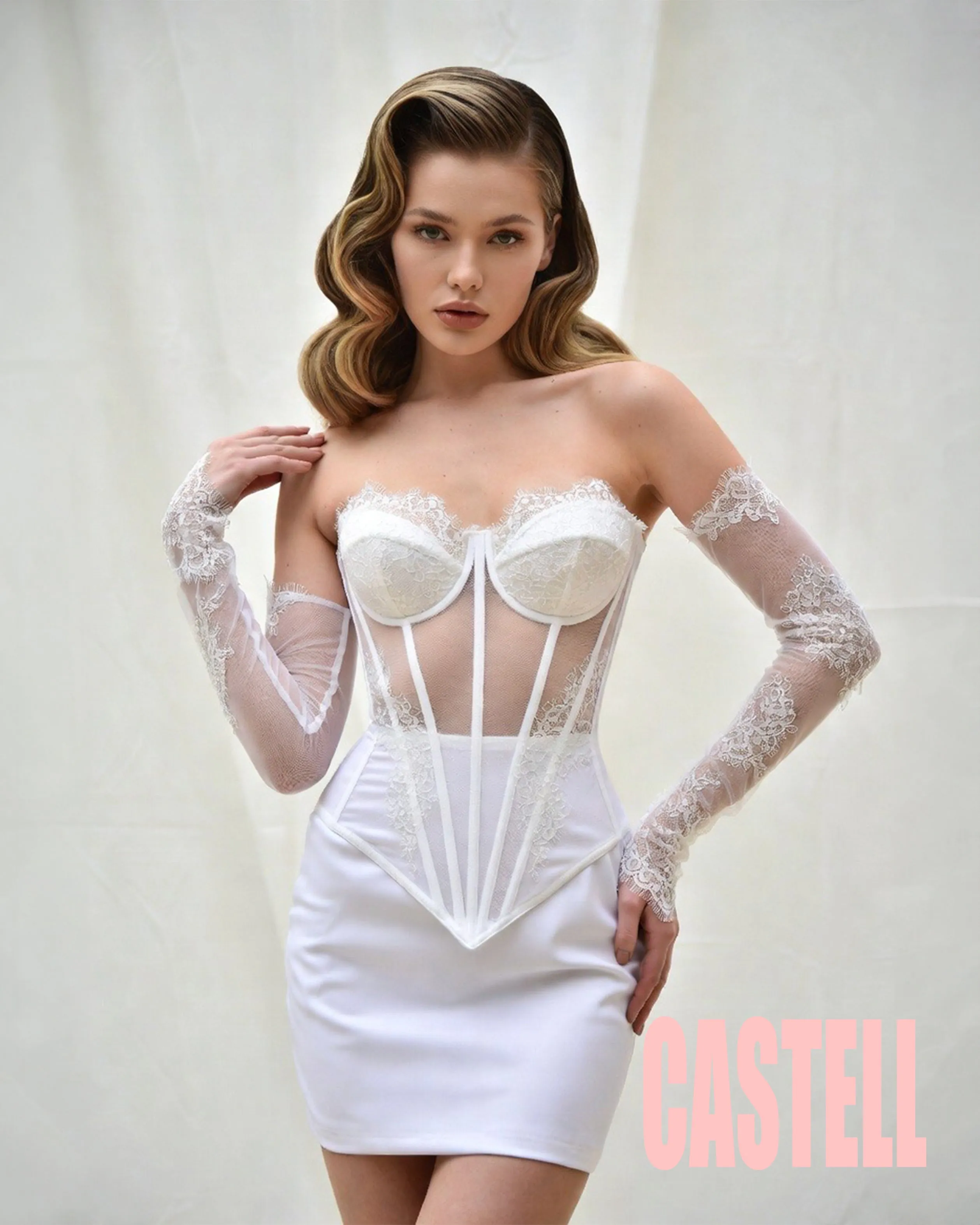 CASTELL BRIDAL 3 sold by Michael Costello product image thumbnail 2