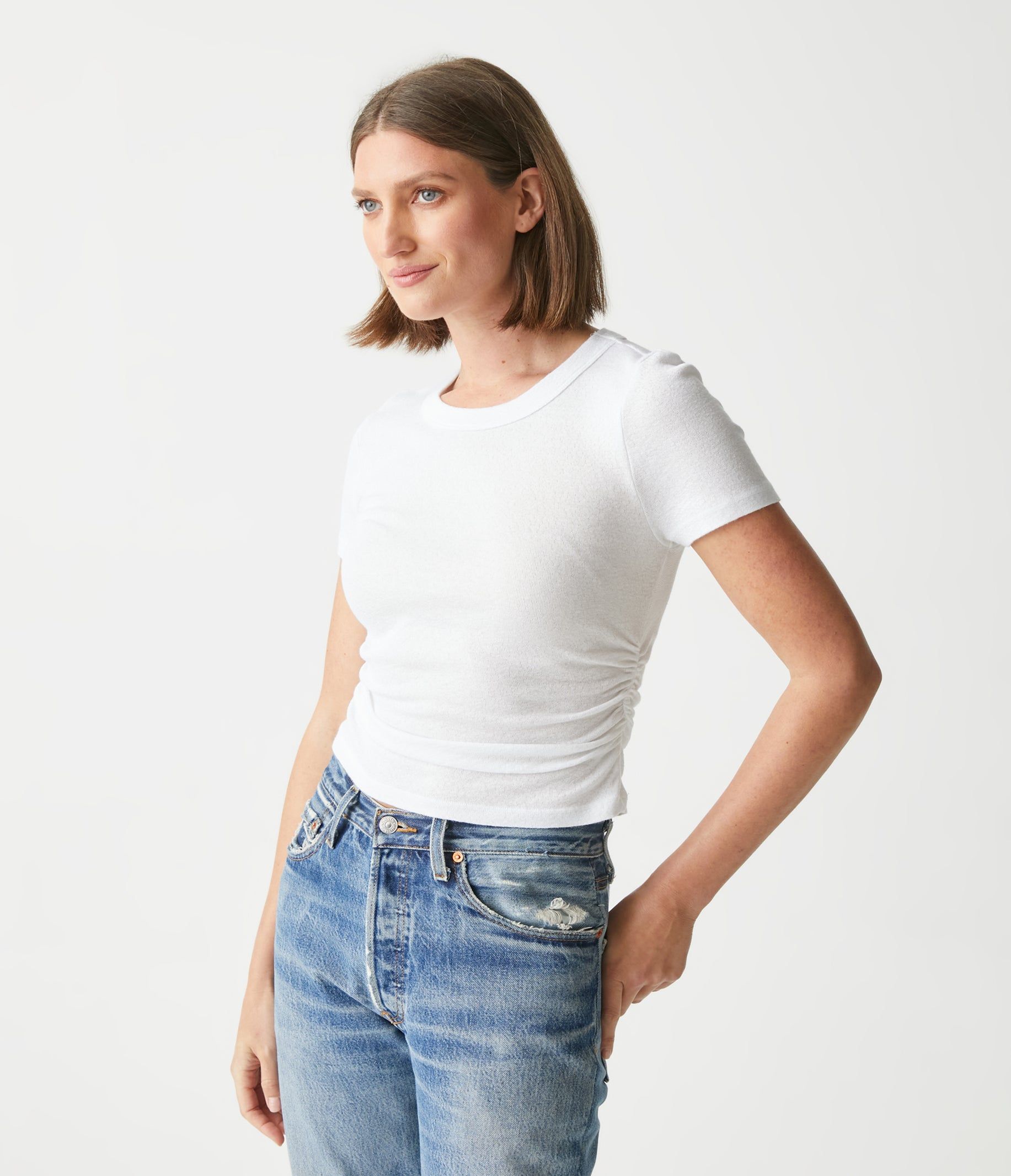 Marla Shine Tee sold by Michael Stars product image thumbnail 5