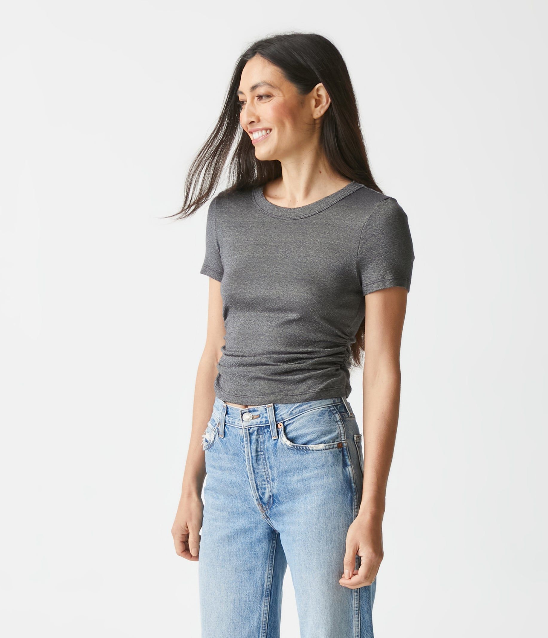 Marla Shine Tee sold by Michael Stars product image thumbnail 3