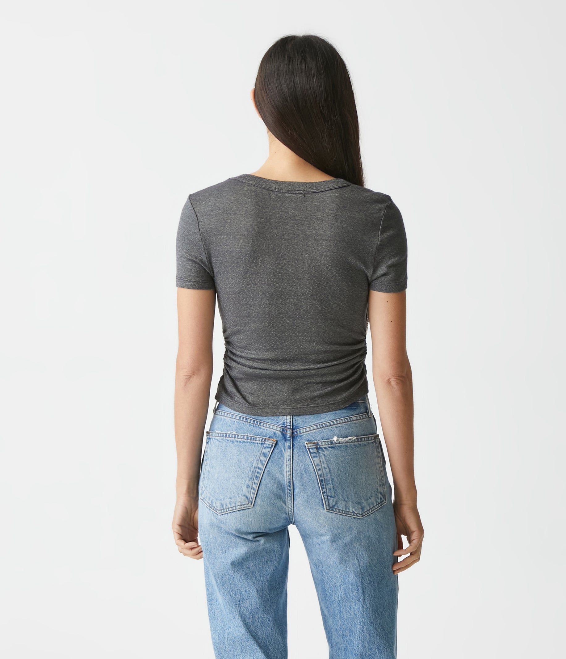 Marla Shine Tee sold by Michael Stars product image thumbnail 4