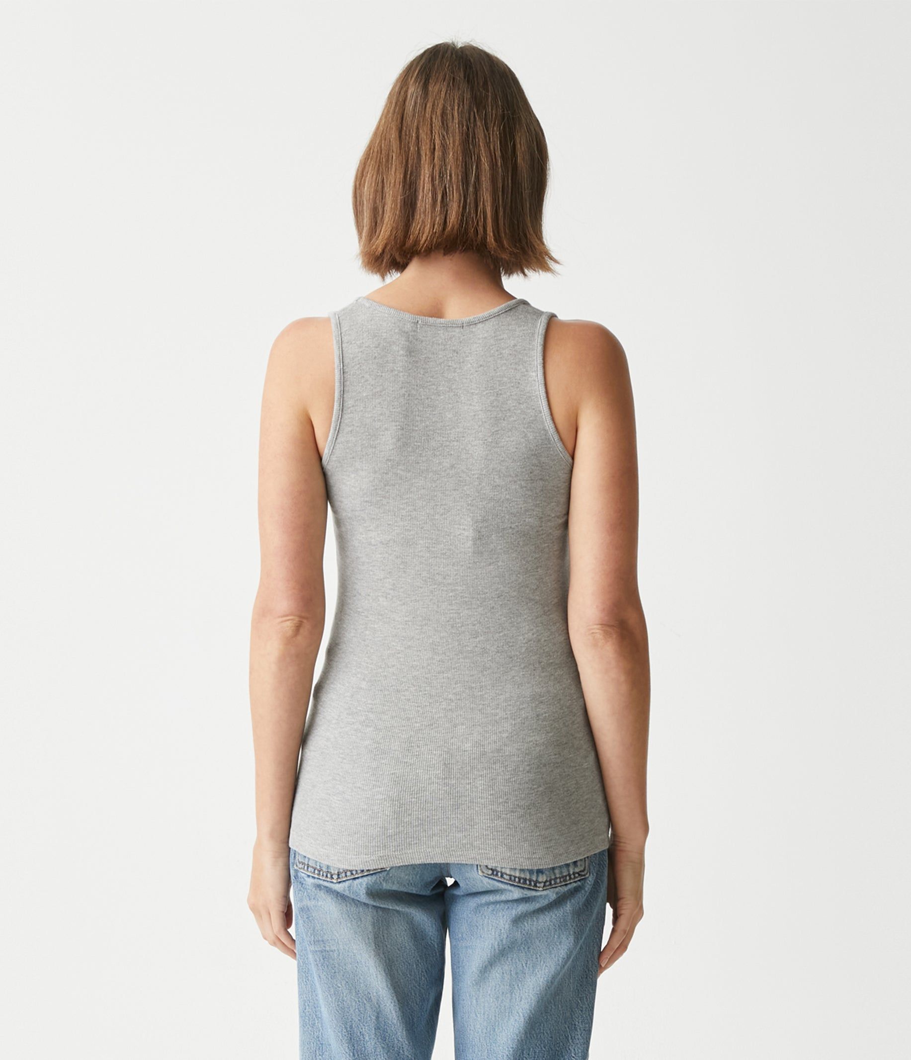 Chelsea Ribbed Tank sold by Michael Stars product image thumbnail 7