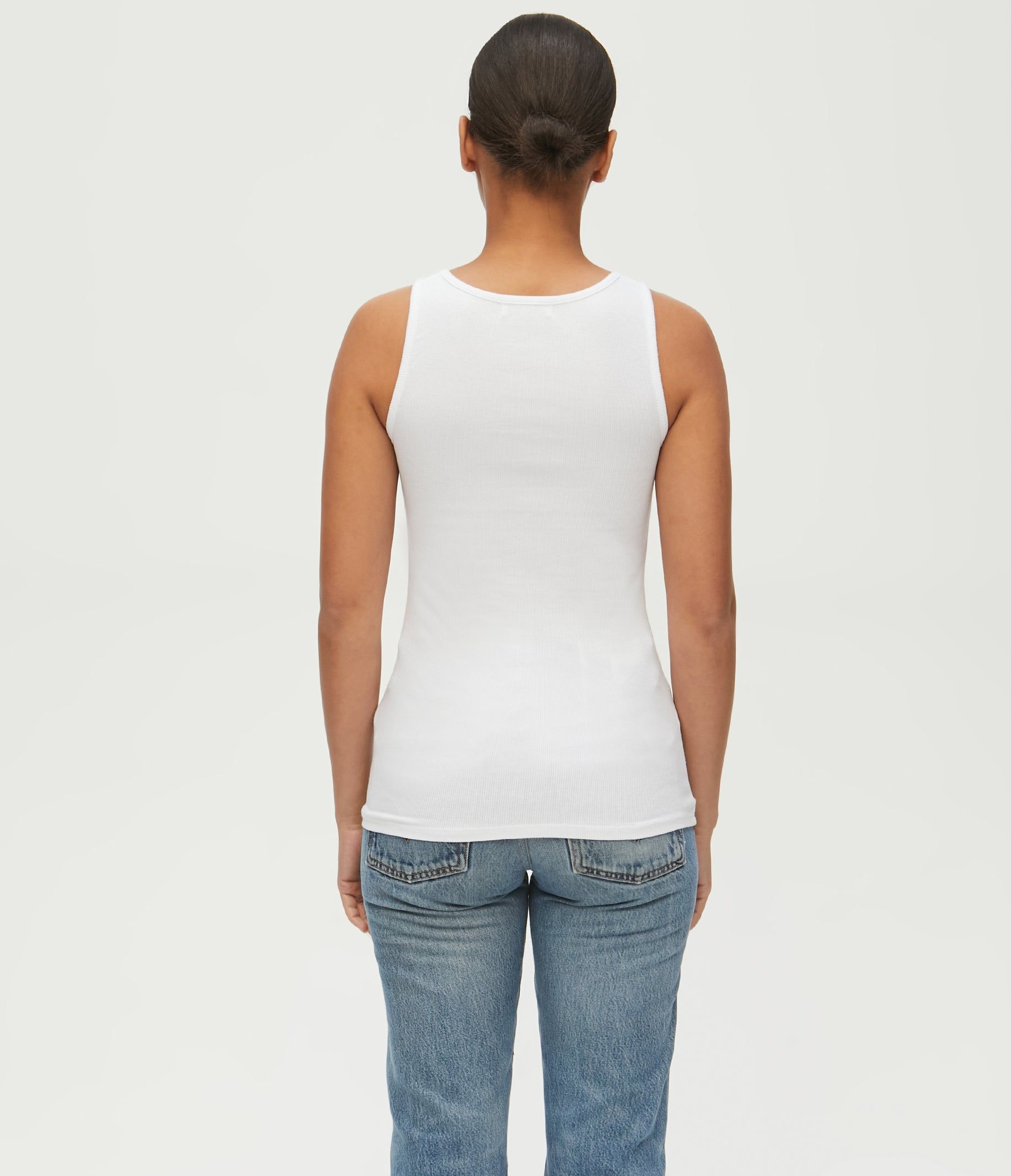 Chelsea Ribbed Tank sold by Michael Stars product image thumbnail 3