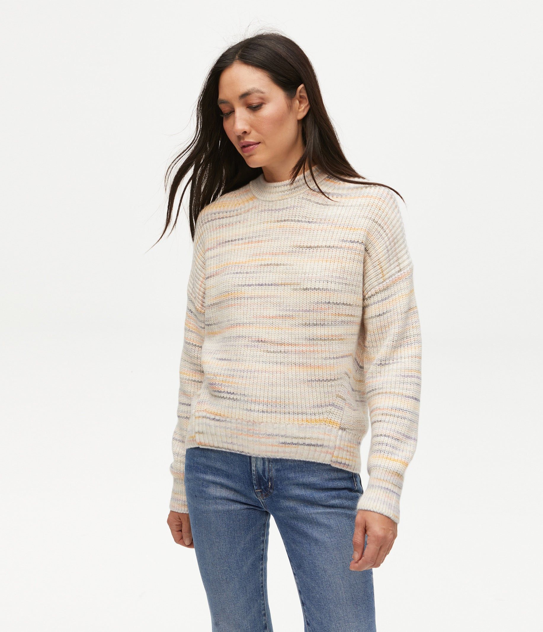 Richie Spacedye Pullover Sweater sold by Michael Stars