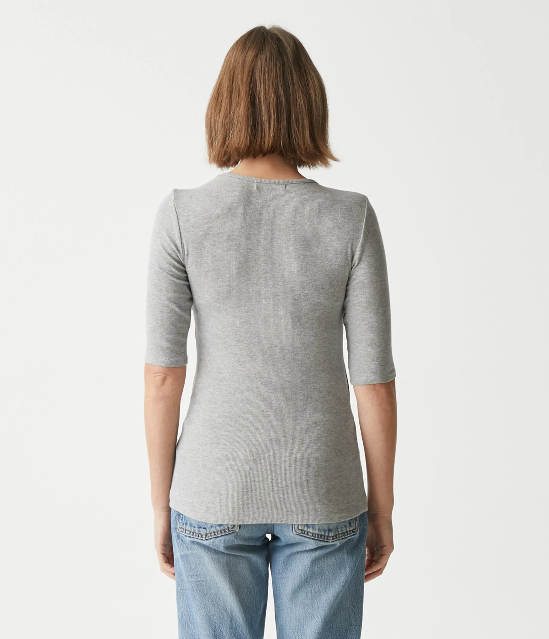 Tara Ribbed Tee sold by Michael Stars product image thumbnail 4