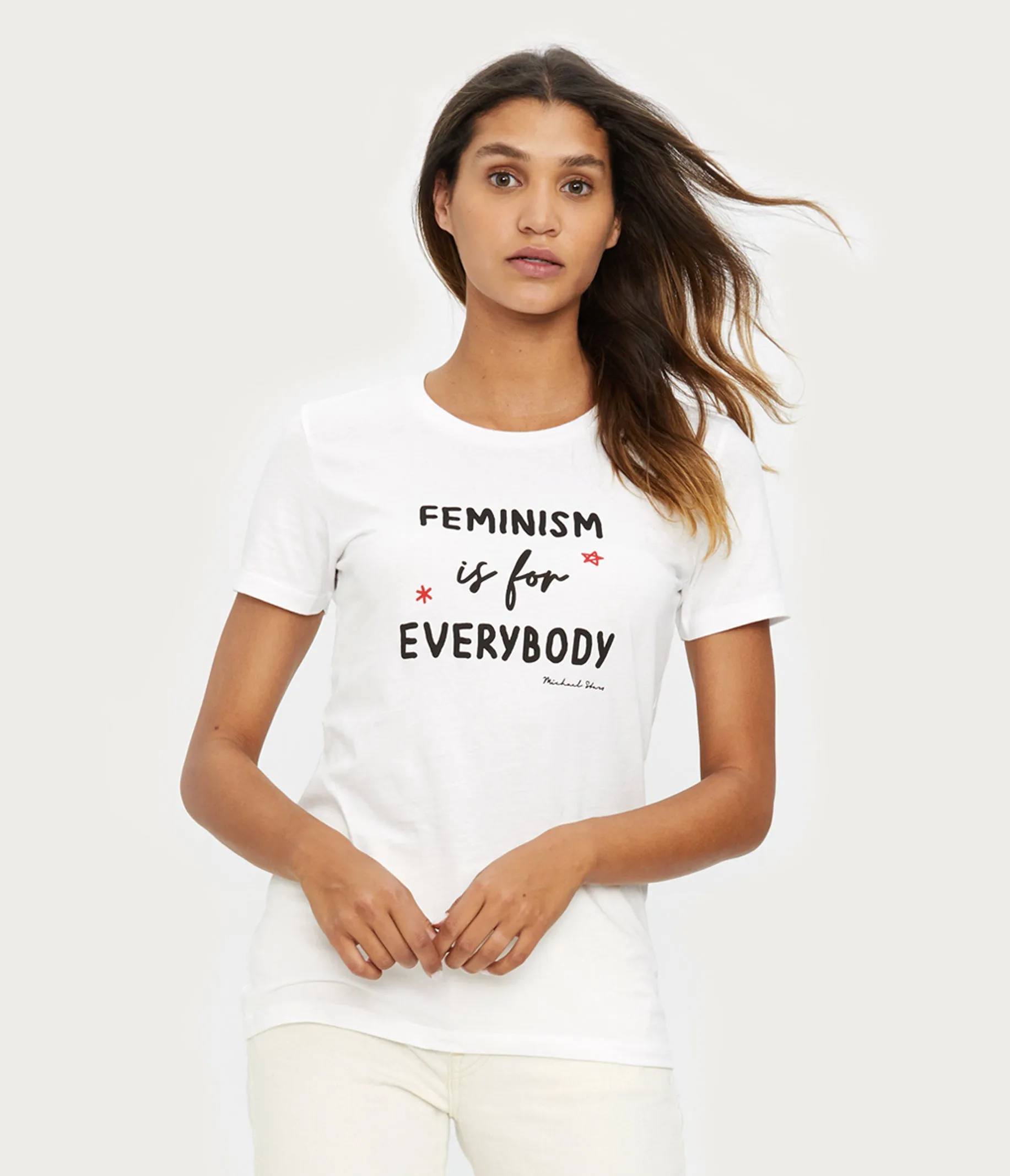 Feminism Is For Everybody Tee sold by Michael Stars product image thumbnail 3