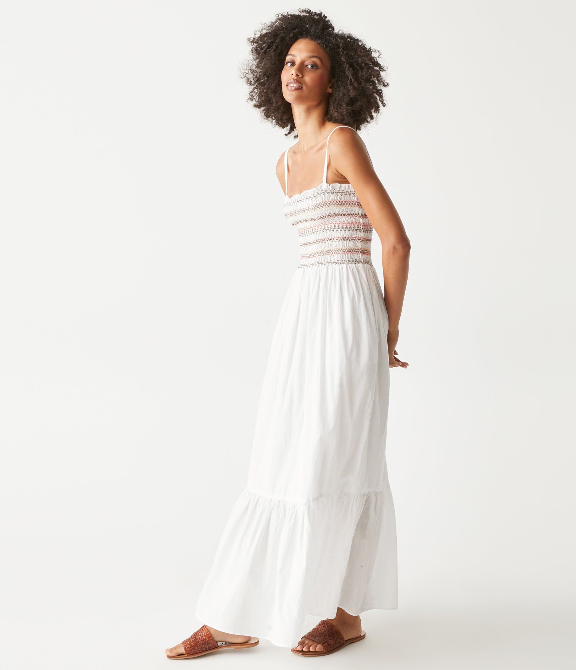 Alejandra Smocked Maxi Dress sold by Michael Stars product image thumbnail 3