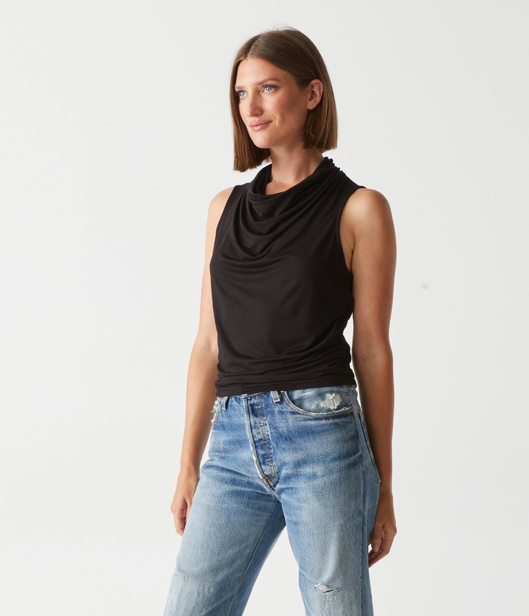 Anita Cropped Tank sold by Michael Stars product image thumbnail 7