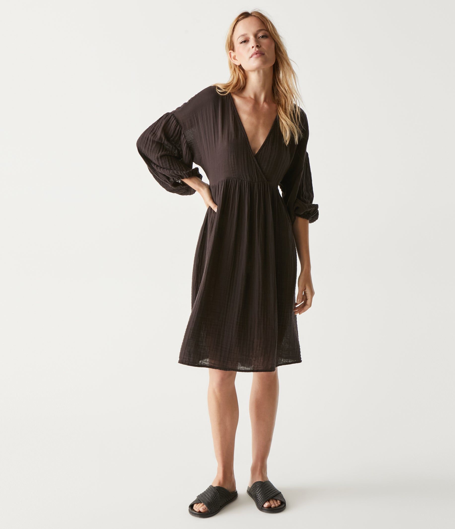 Hailey Gauze Dress sold by Michael Stars product image thumbnail 2