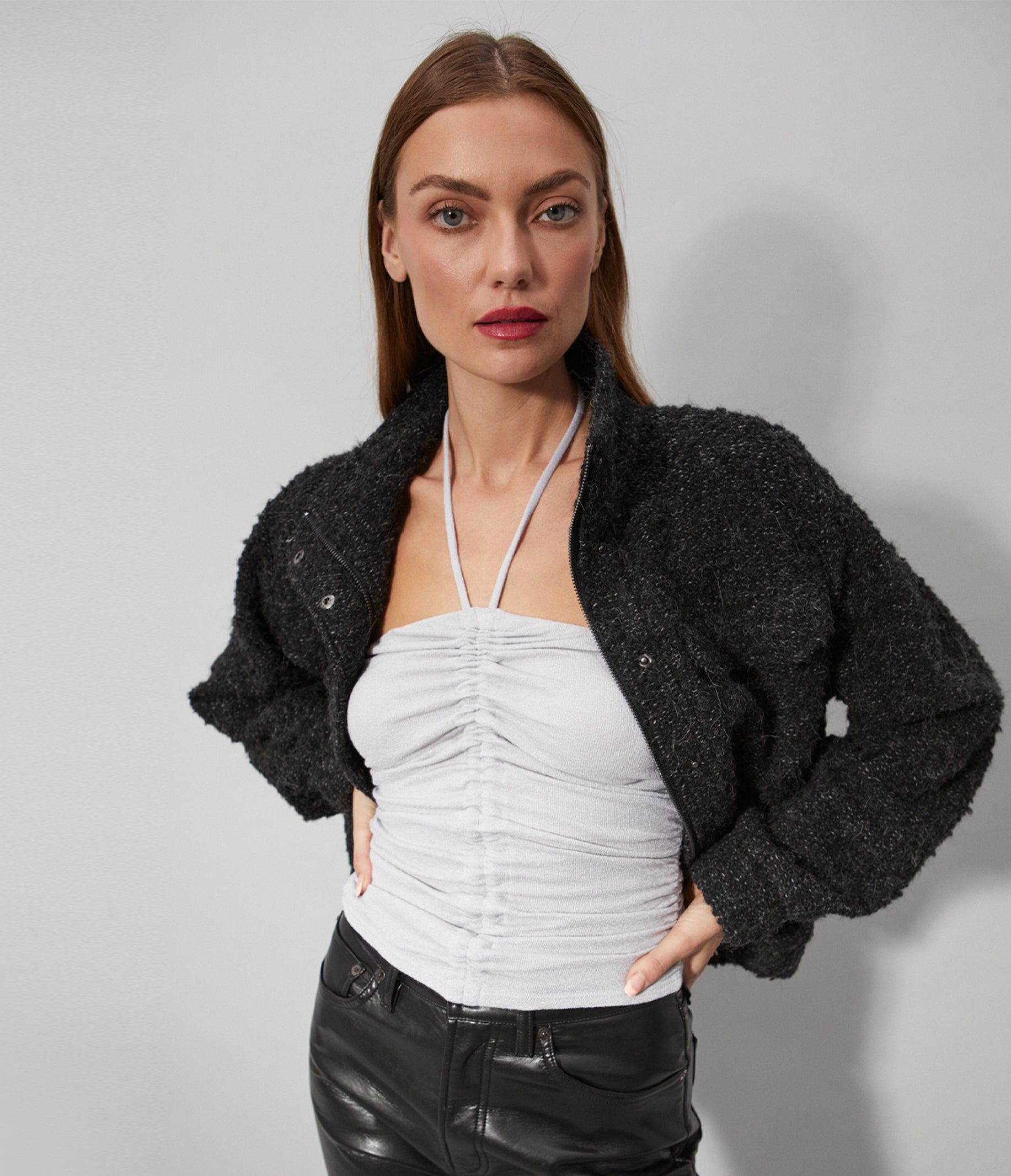 Babbs Shine Halter Top sold by Michael Stars product image thumbnail 7