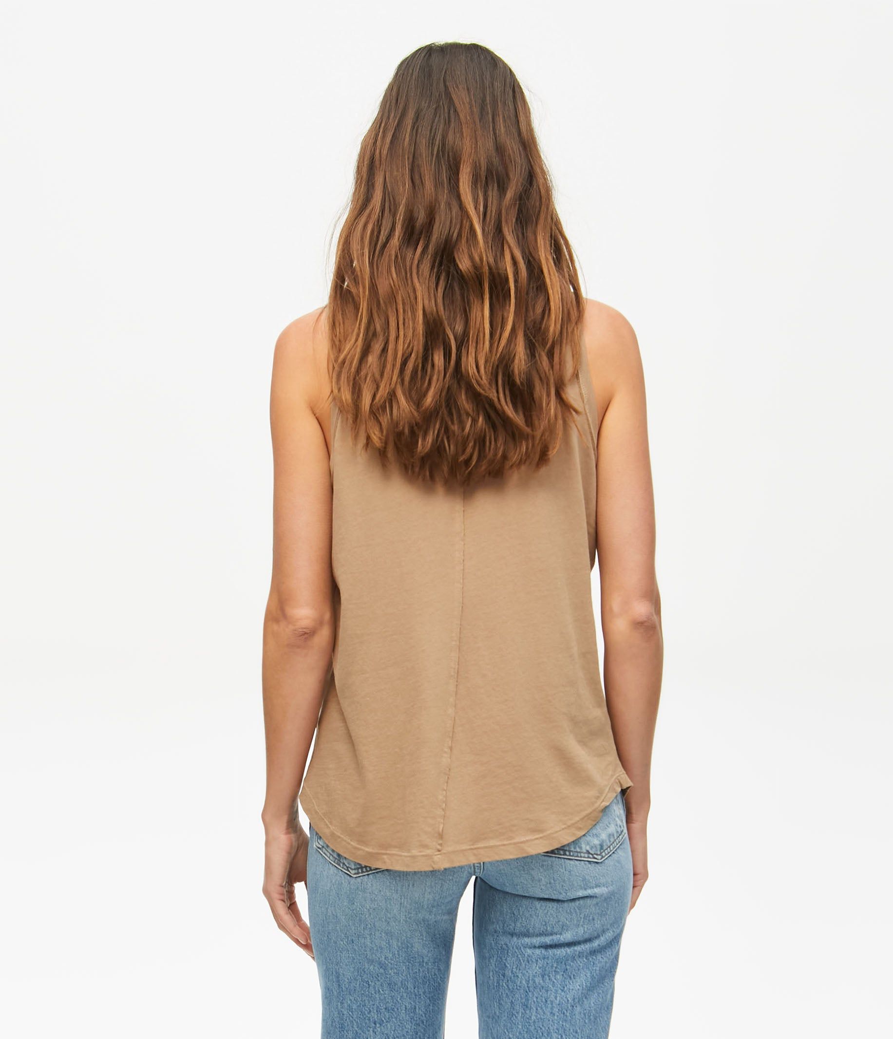 Tori Scoop Neck Tank sold by Michael Stars product image thumbnail 2