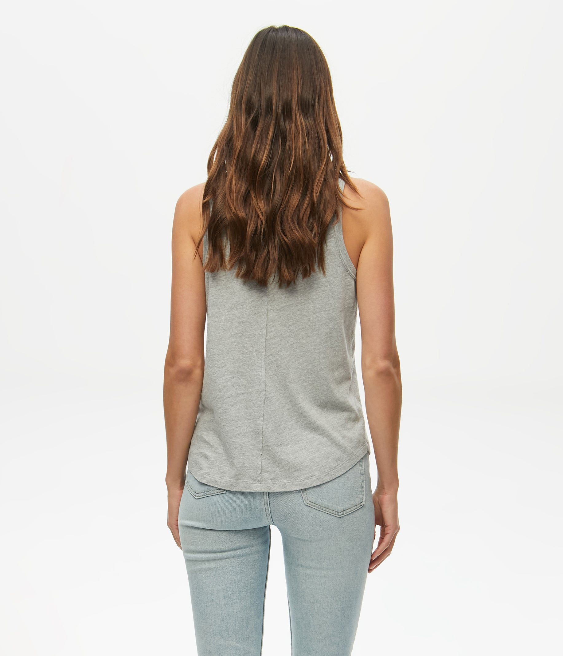 Tori Scoop Neck Tank sold by Michael Stars product image thumbnail 5