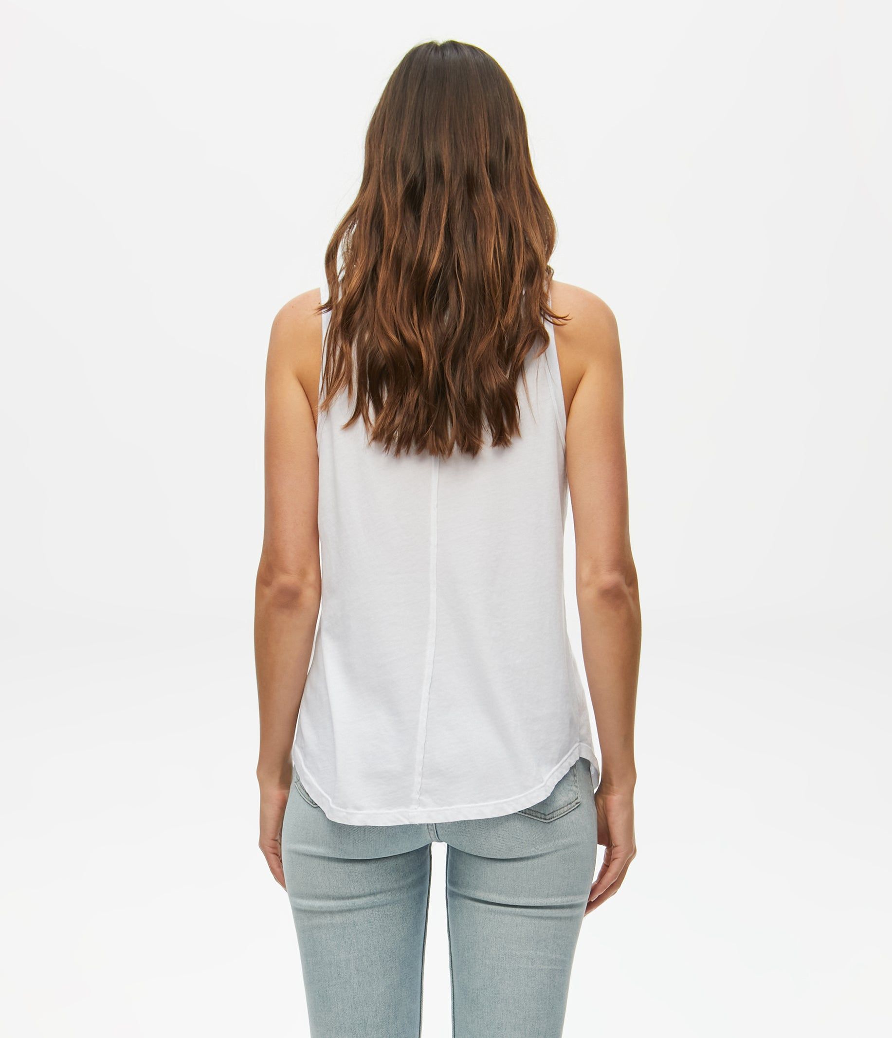 Tori Scoop Neck Tank sold by Michael Stars product image thumbnail 8