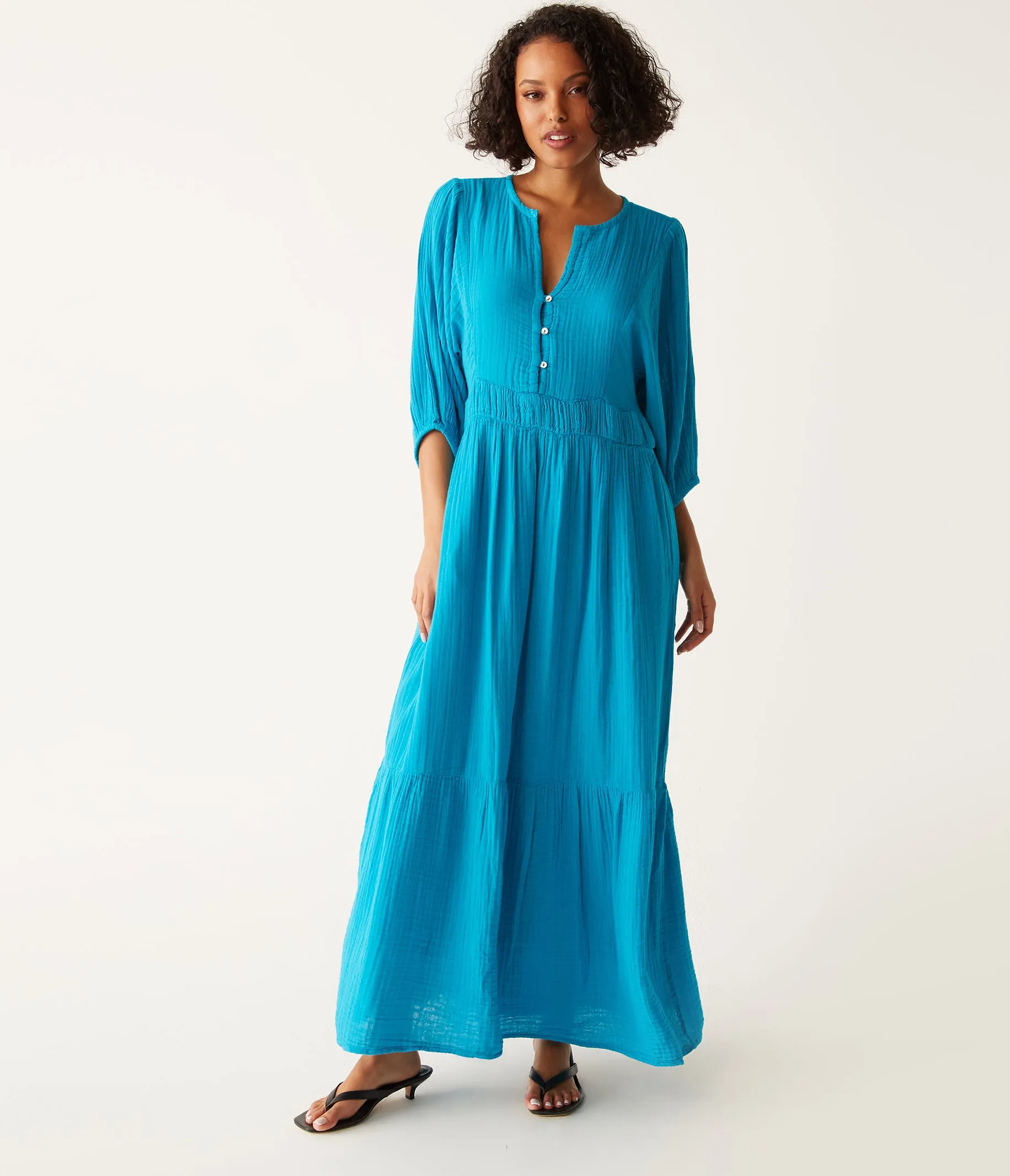 Felicity Gauze Maxi Dress sold by Michael Stars product image thumbnail 2