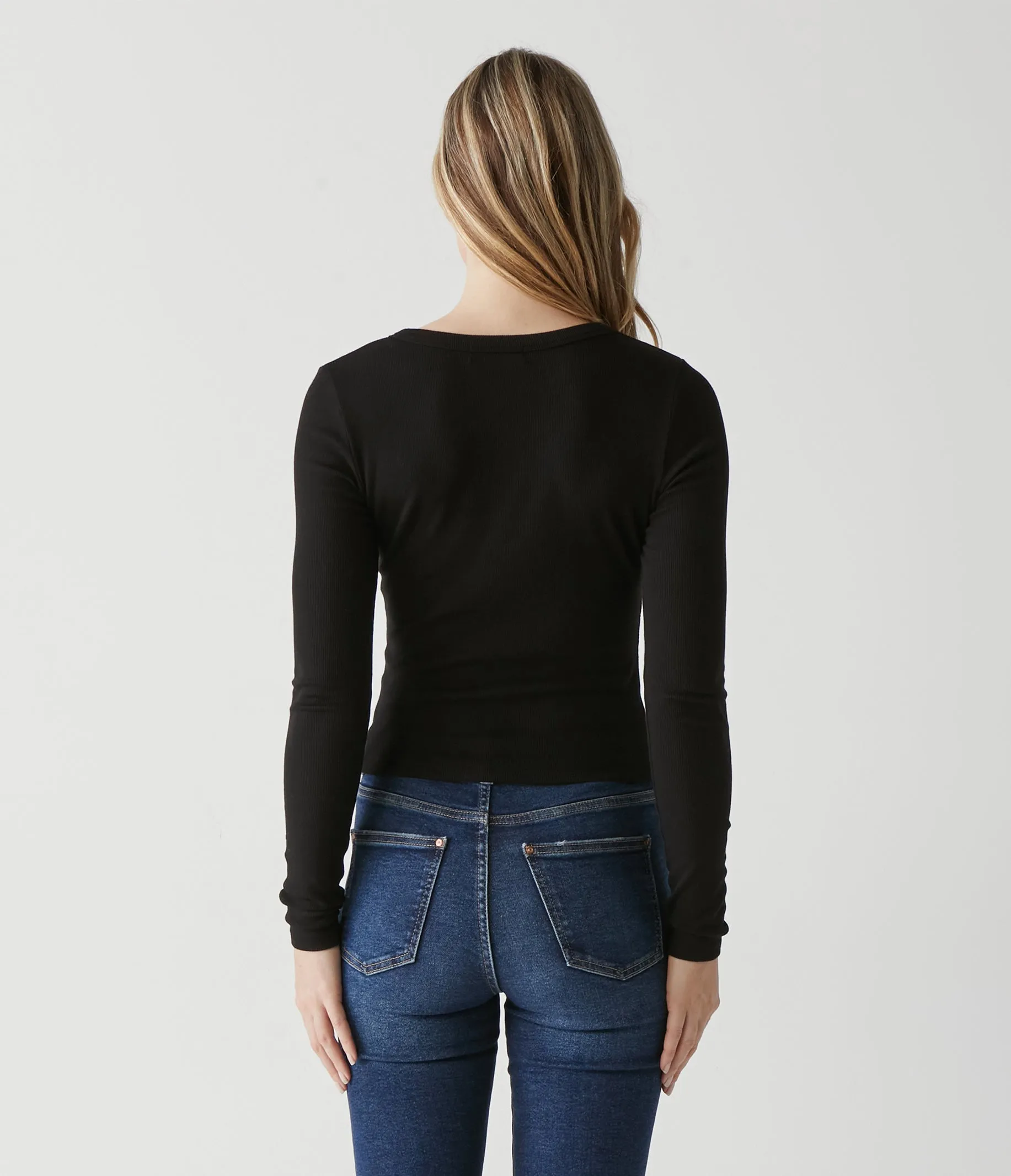 Minka Hook and Eye Tee sold by Michael Stars product image thumbnail 4