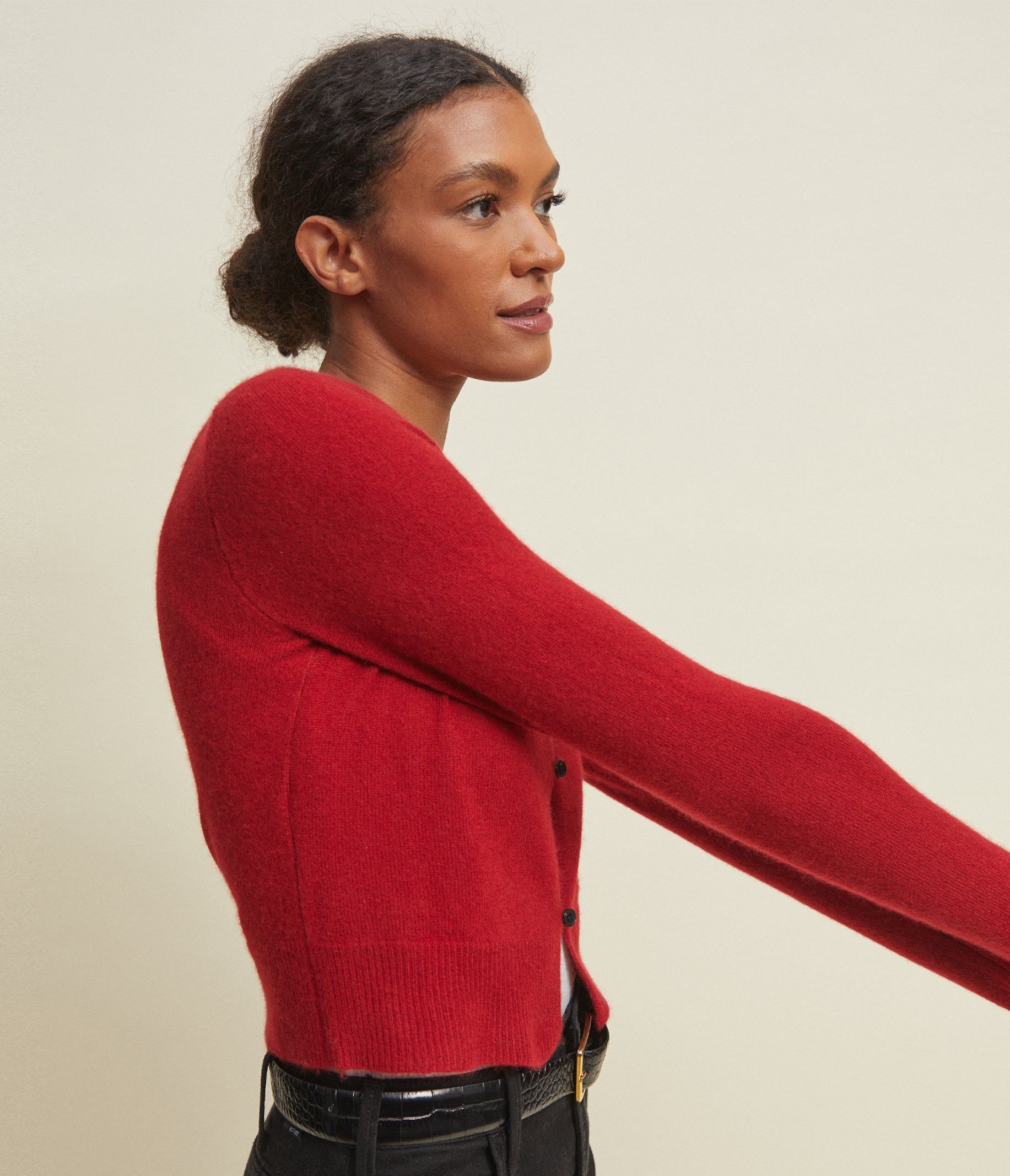 Rosa Cashmere Cardigan sold by Michael Stars product image thumbnail 3