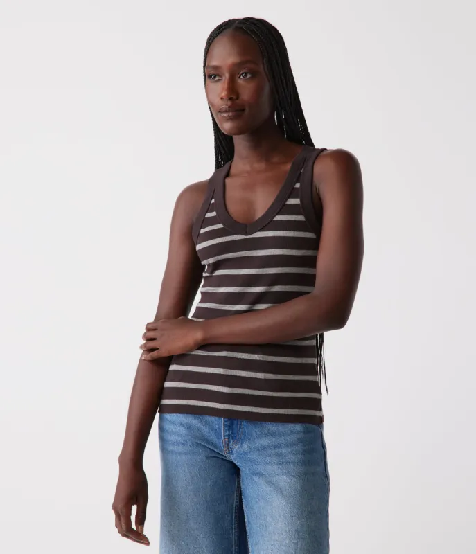 Maya Striped Tank sold by Michael Stars