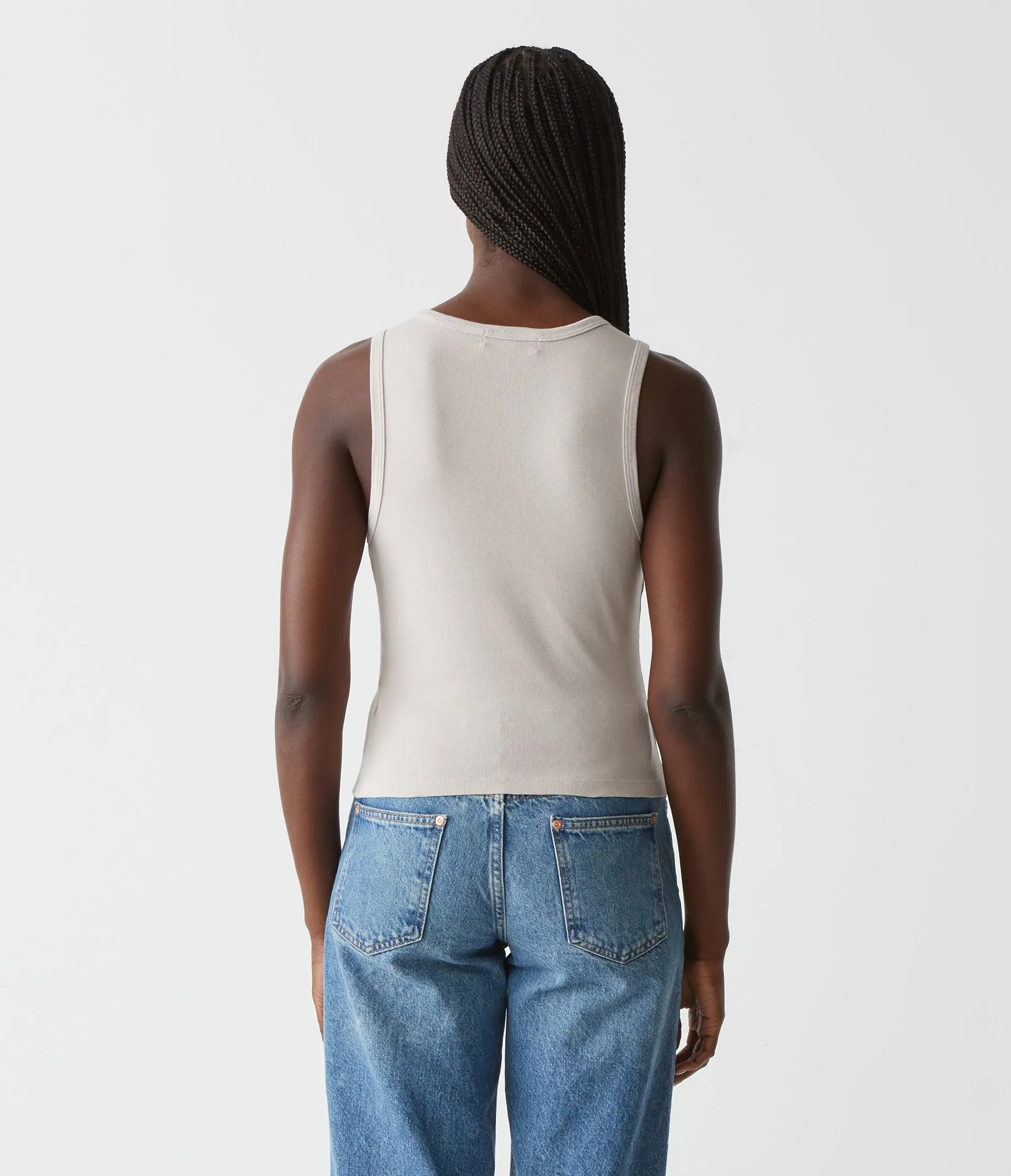 Kendall Cropped Tank sold by Michael Stars product image thumbnail 4