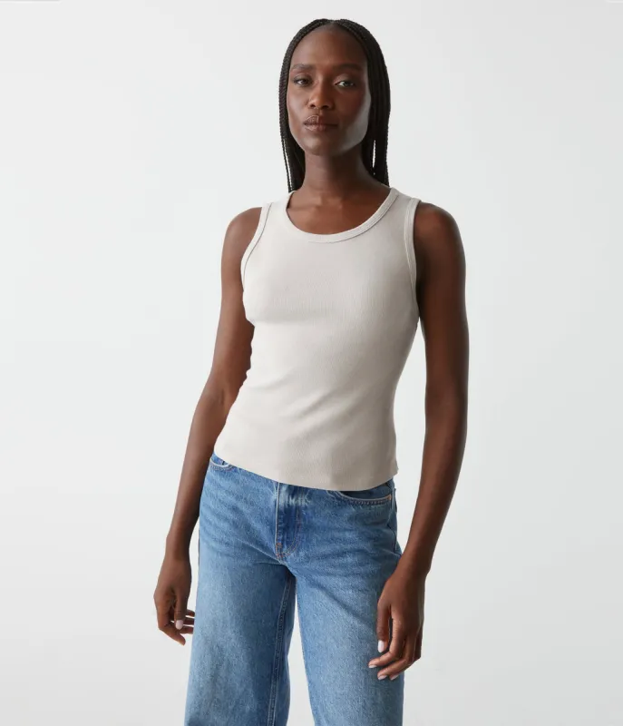 Kendall Cropped Tank sold by Michael Stars