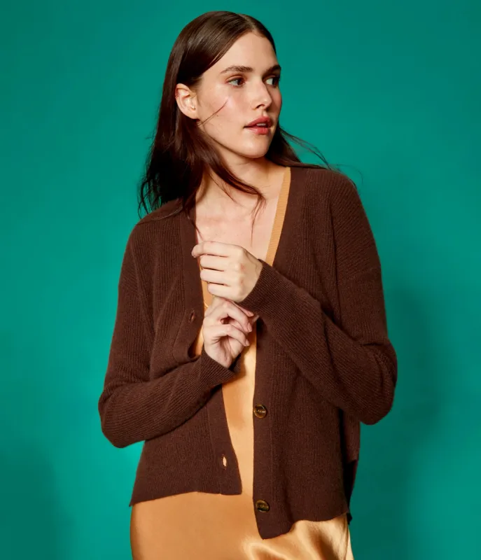 Tasha Cashmere Cardigan sold by Michael Stars