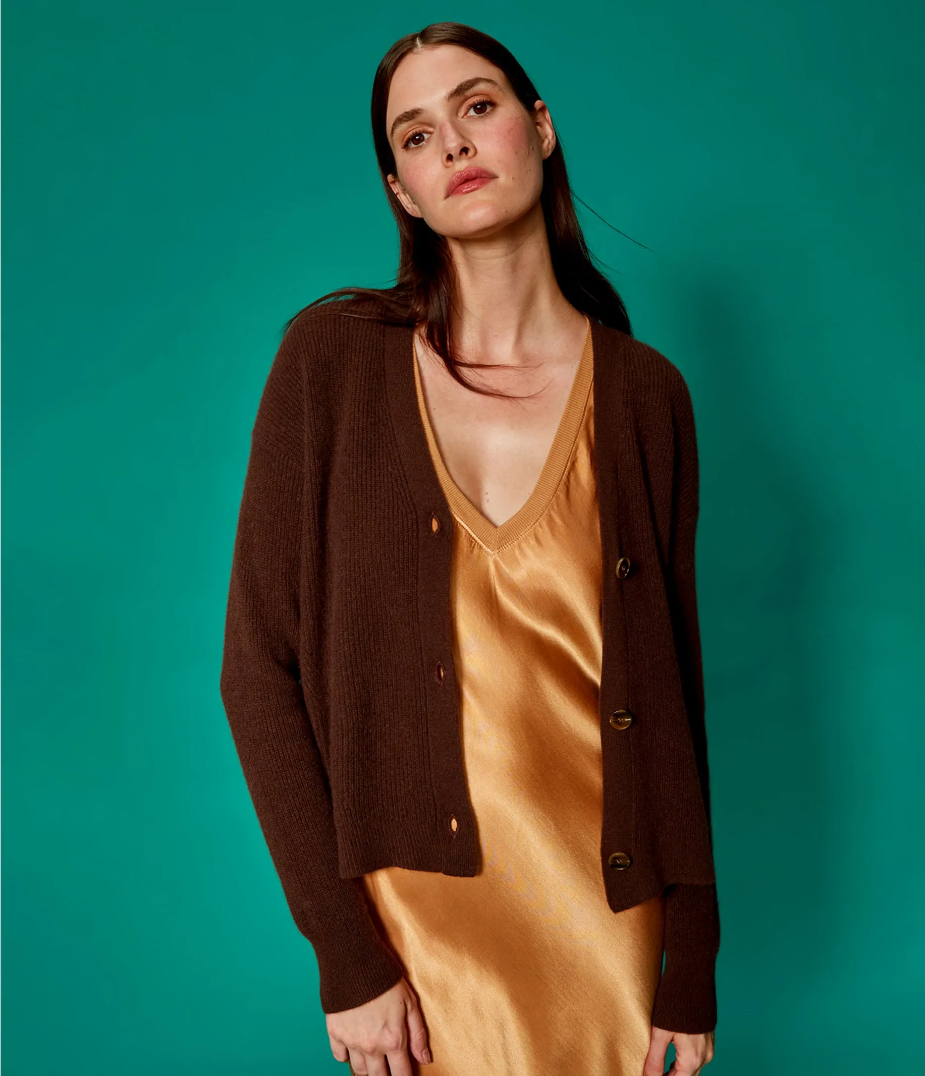 Tasha Cashmere Cardigan sold by Michael Stars product image thumbnail 2