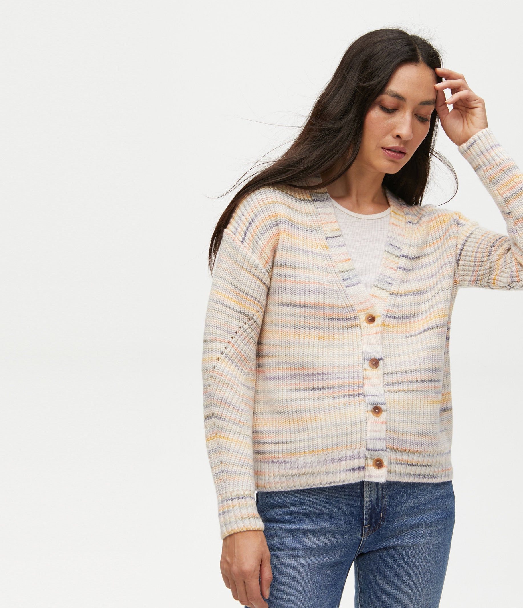 Farah Spacedye Cardigan sold by Michael Stars product image thumbnail 4