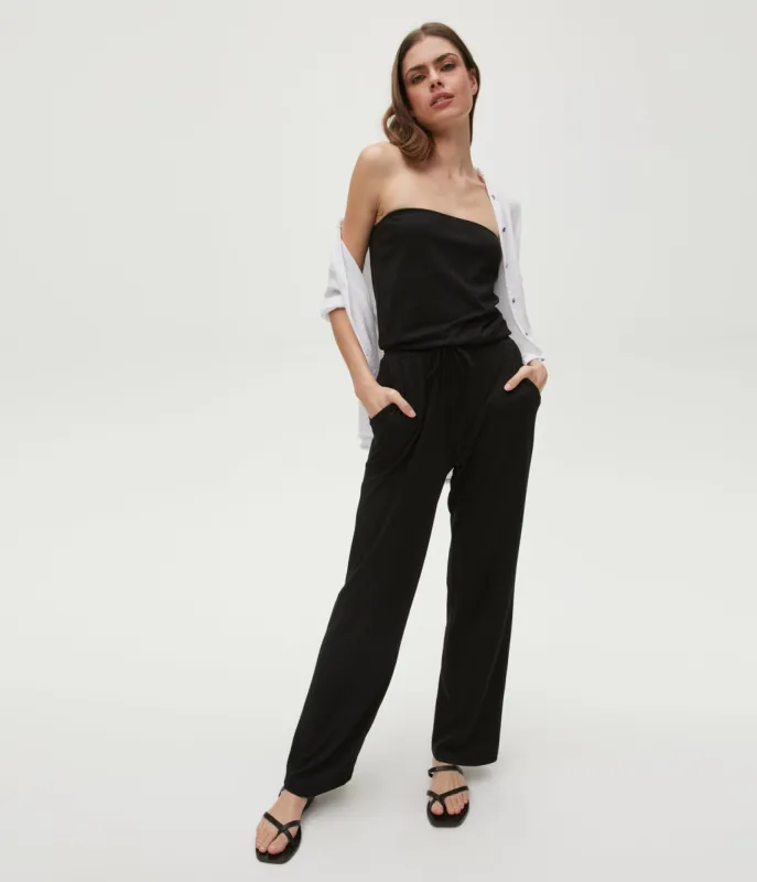 Skye Strapless Jumpsuit sold by Michael Stars