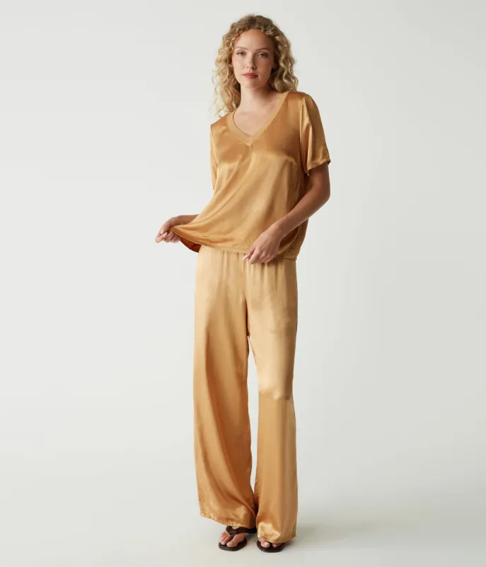 Cyrus Satin Pant made by Michael Stars
