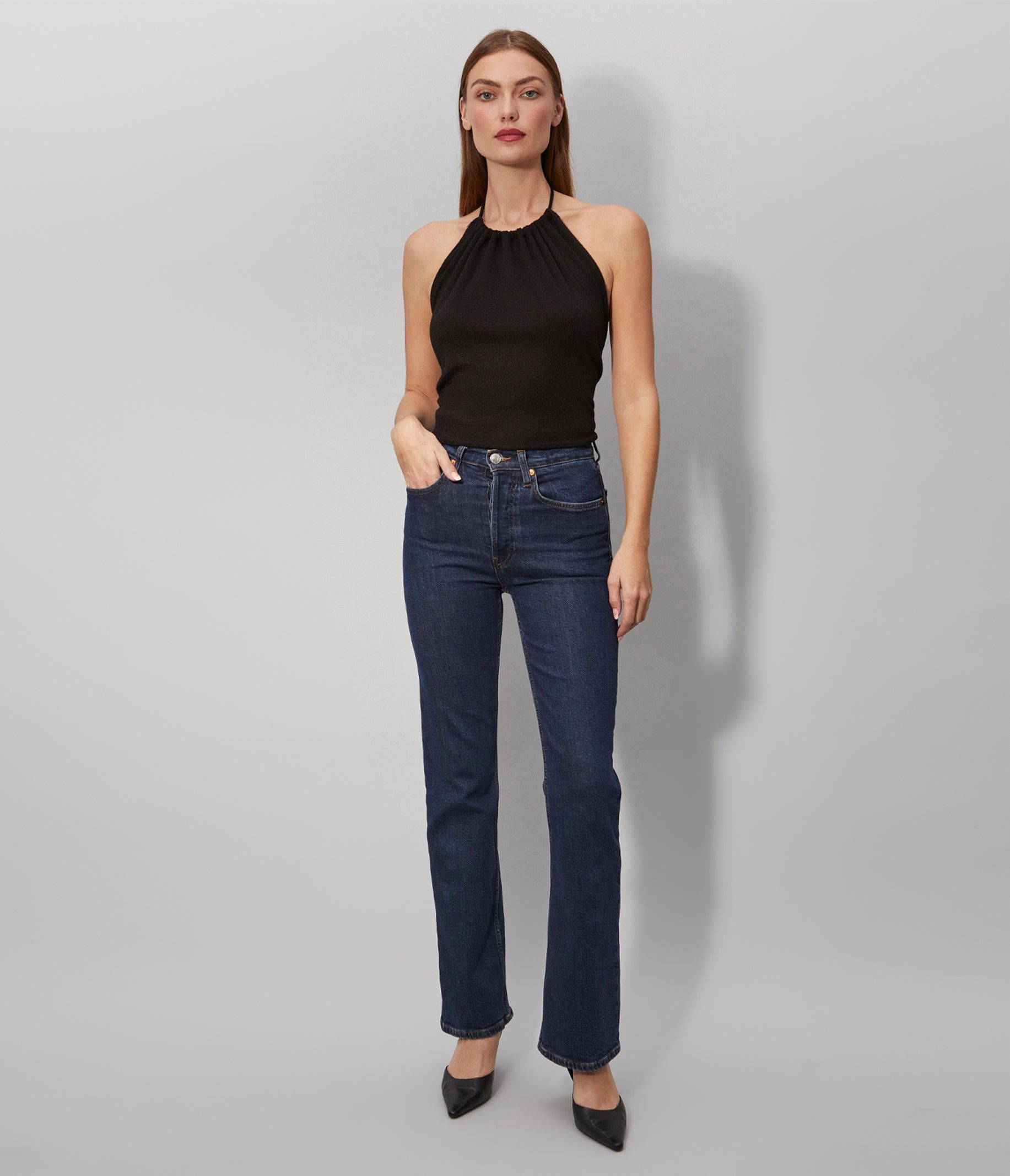 Candace Shine Halter Tank sold by Michael Stars product image thumbnail 12