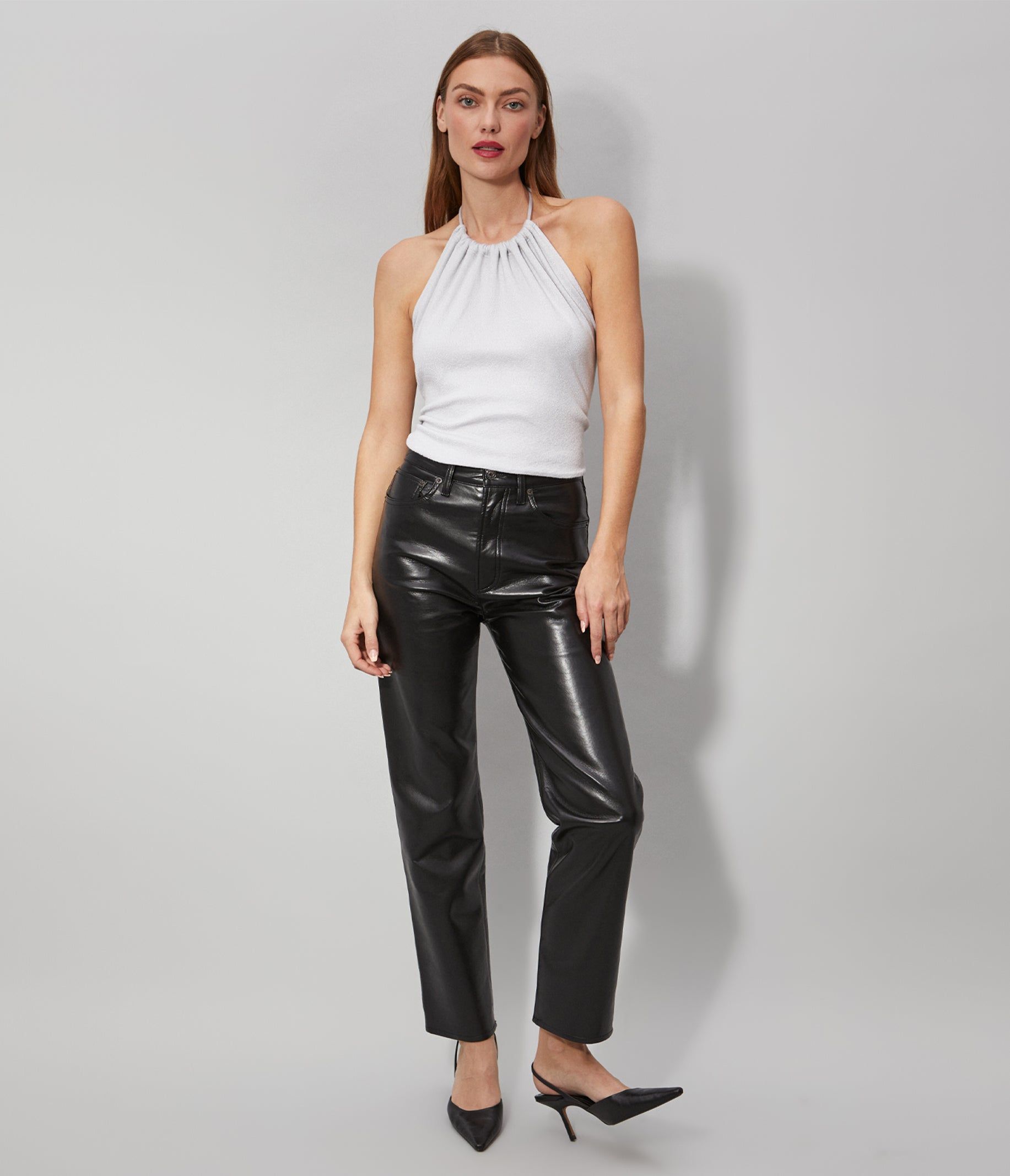 Candace Shine Halter Tank sold by Michael Stars product image thumbnail 2