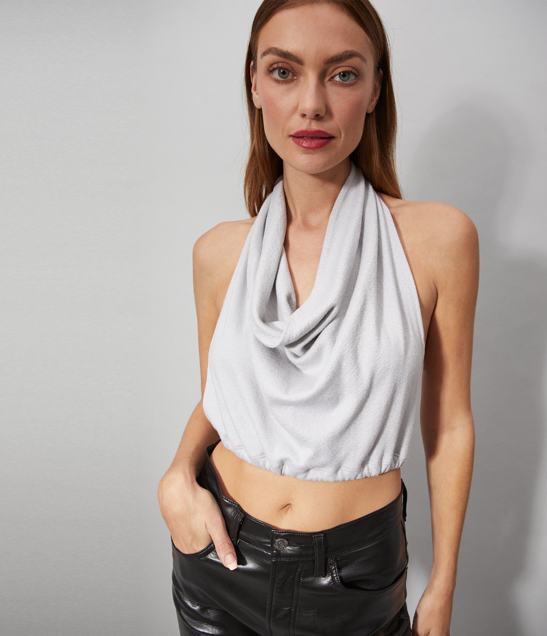 Candace Shine Halter Tank sold by Michael Stars product image thumbnail 6