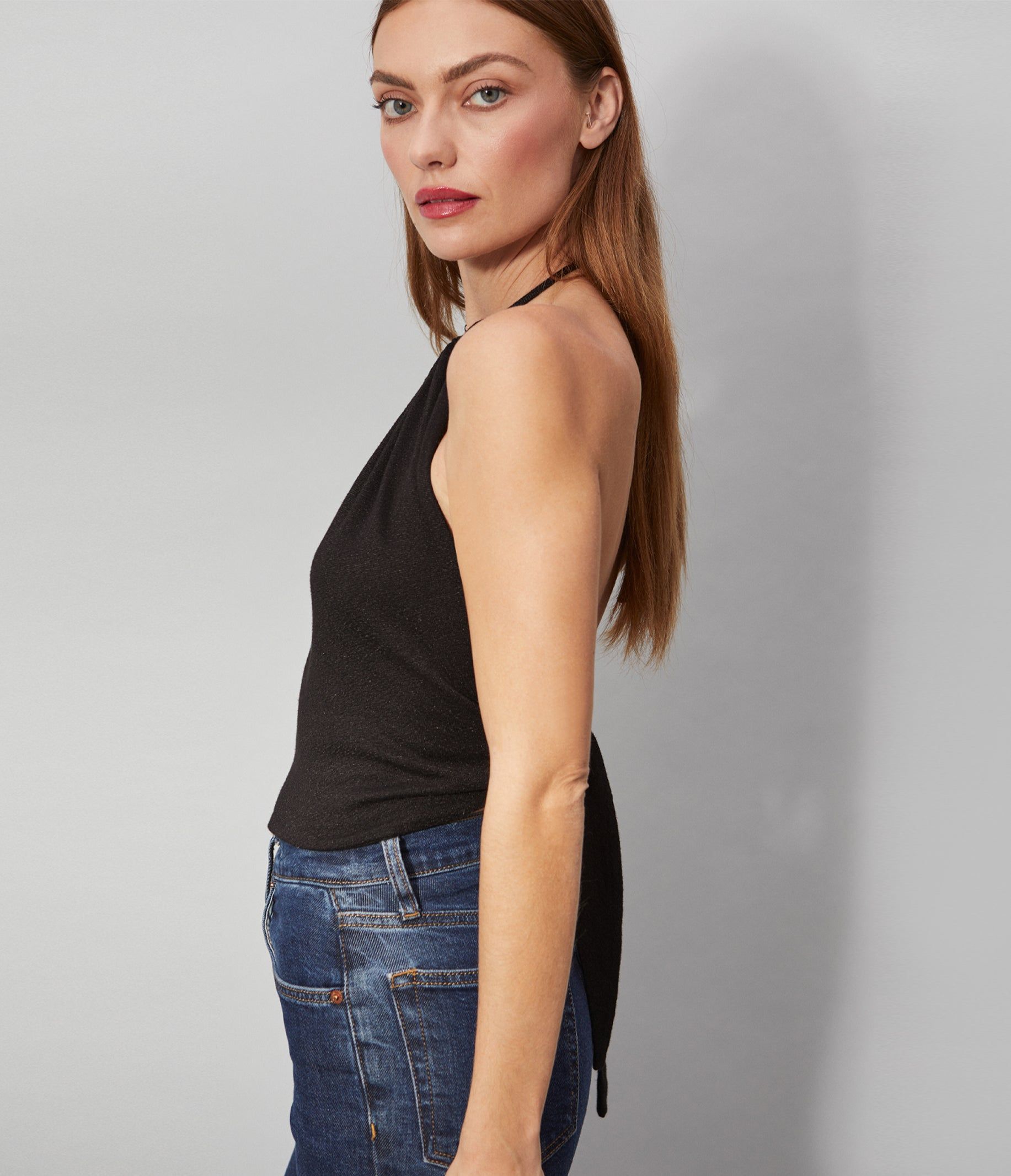 Candace Shine Halter Tank sold by Michael Stars product image thumbnail 13