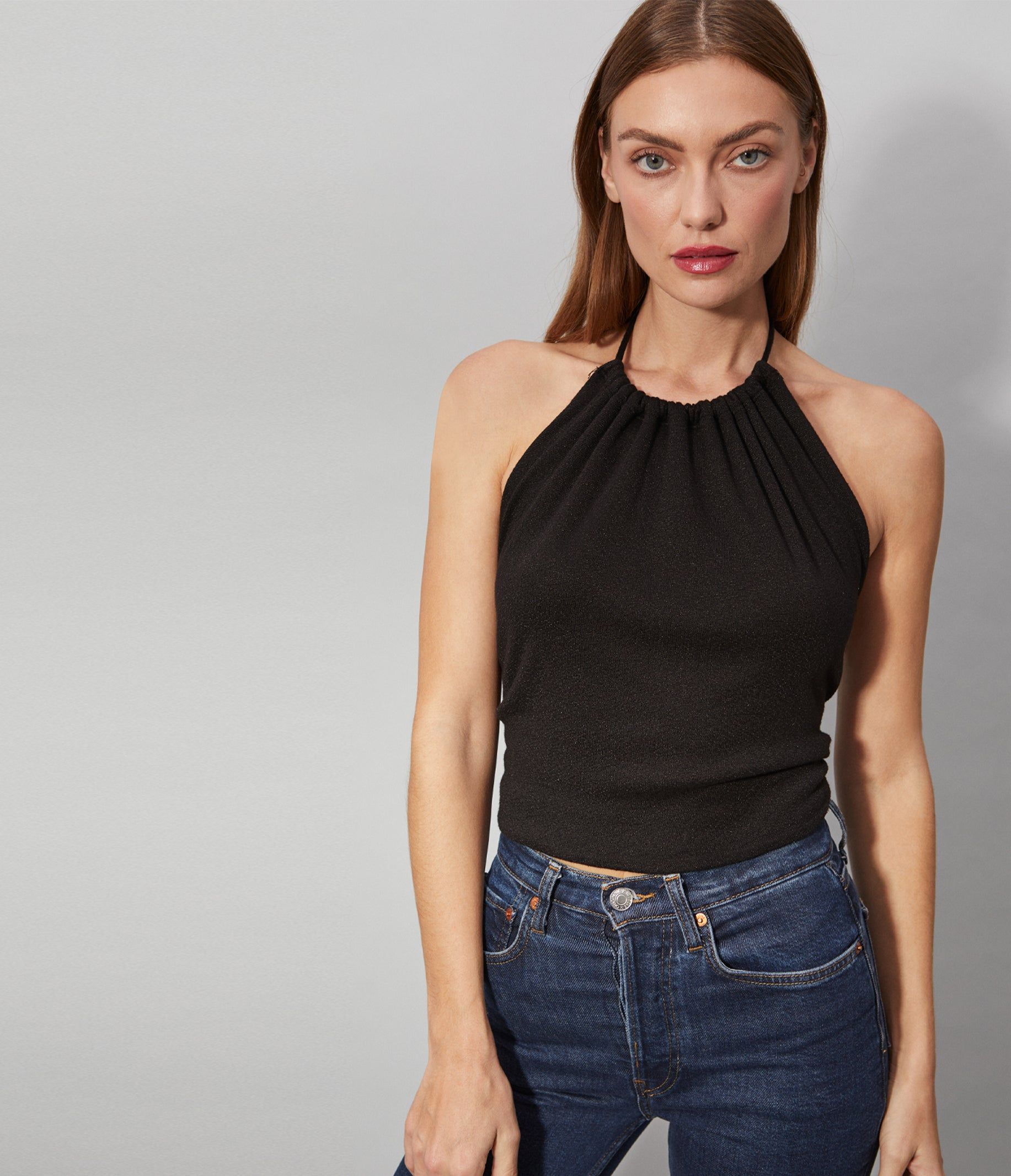 Candace Shine Halter Tank sold by Michael Stars product image thumbnail 10