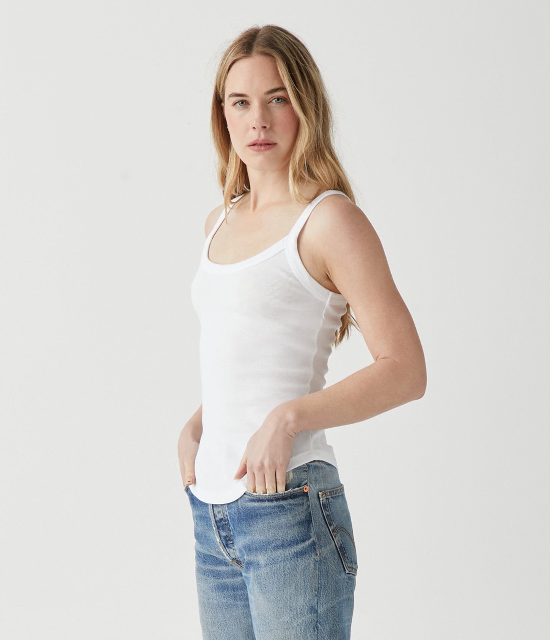 Vita Strappy Tank sold by Michael Stars product image thumbnail 3