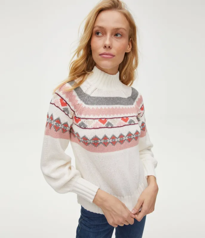 Pernille Fairisle Sweater sold by Michael Stars