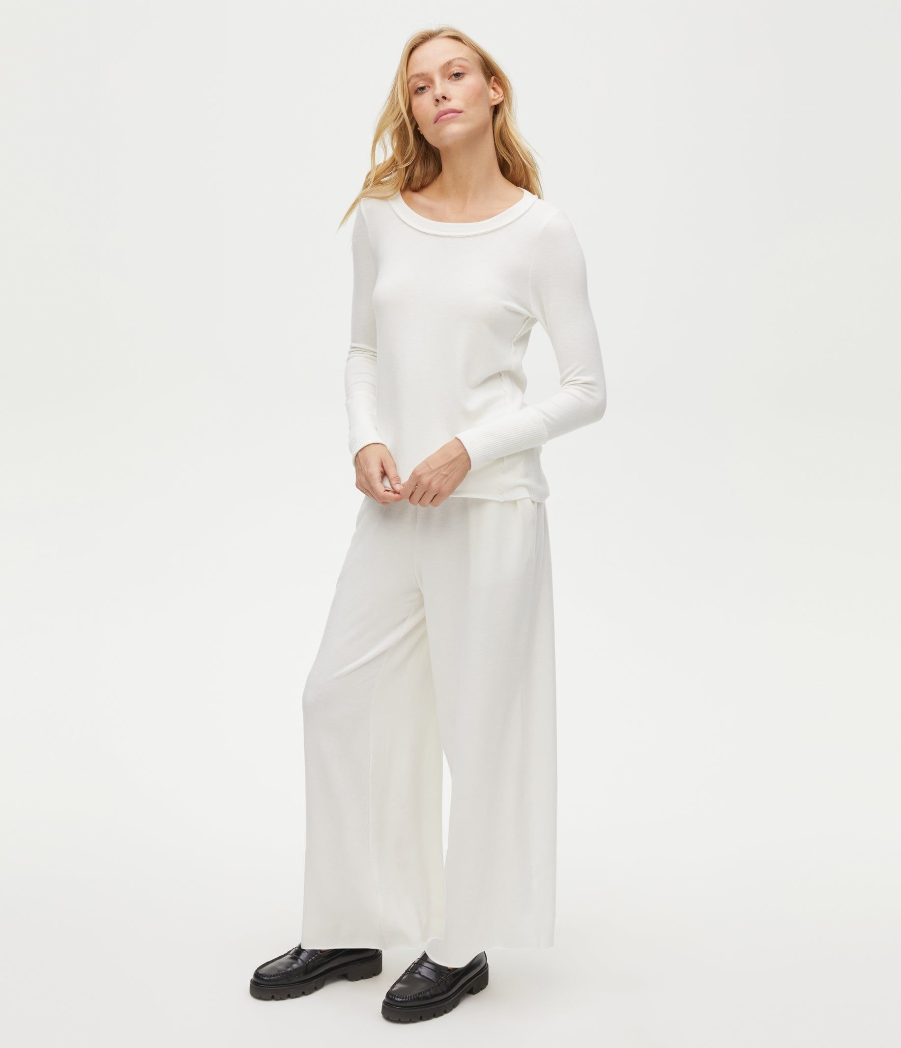 Ennis Wide Leg Pant sold by Michael Stars product image thumbnail 5