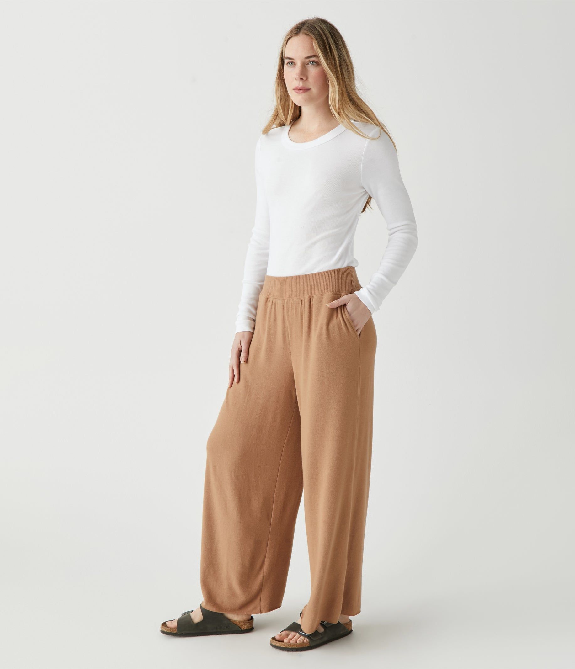 Ennis Wide Leg Pant sold by Michael Stars product image thumbnail 2