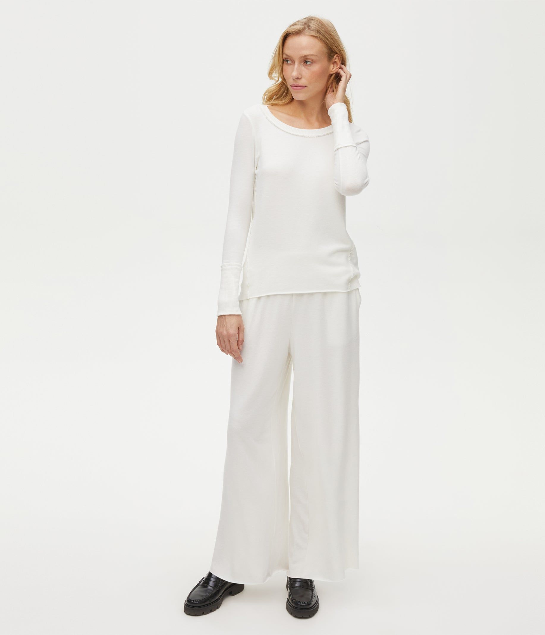 Ennis Wide Leg Pant sold by Michael Stars product image thumbnail 4