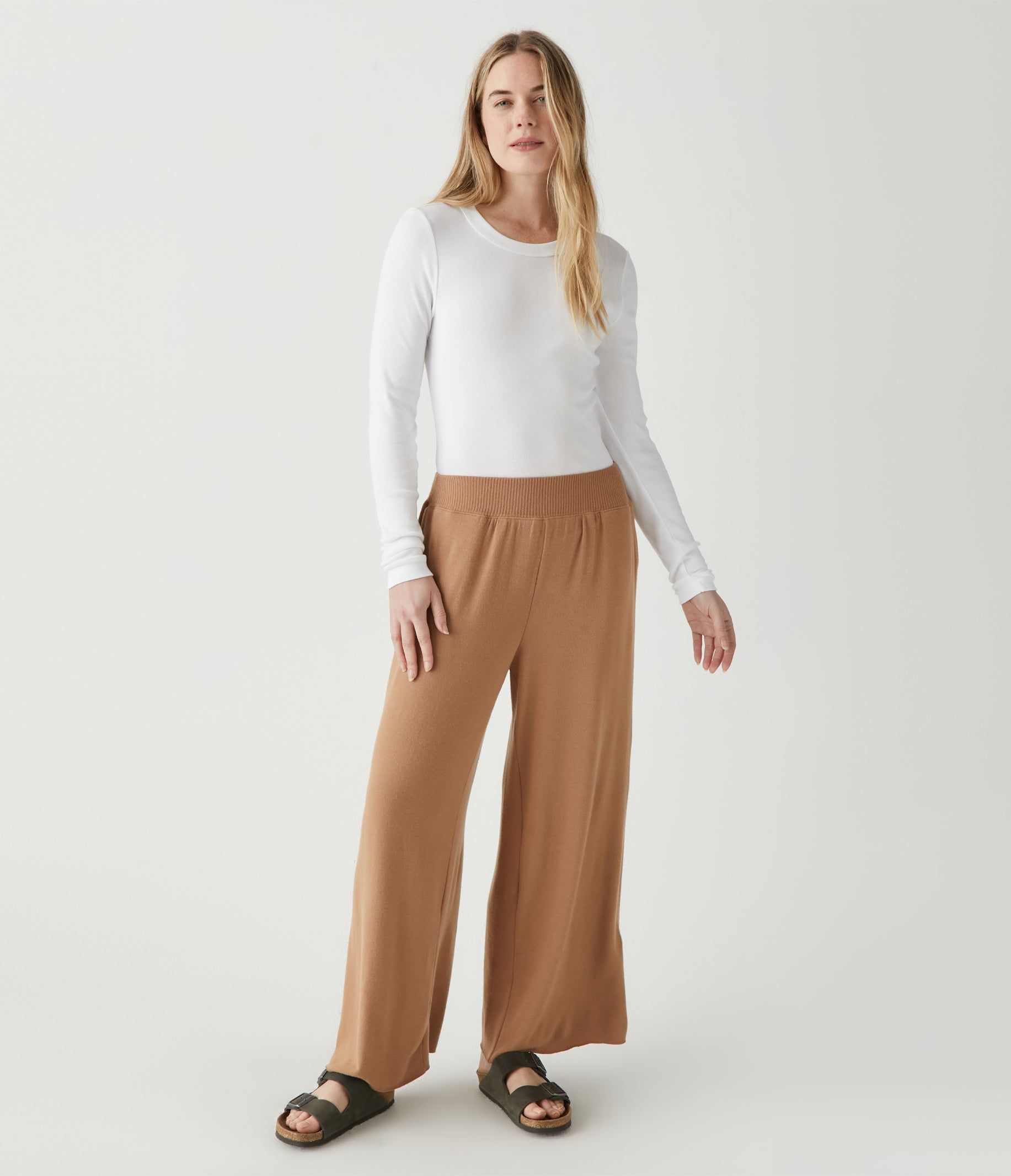 Ennis Wide Leg Pant sold by Michael Stars