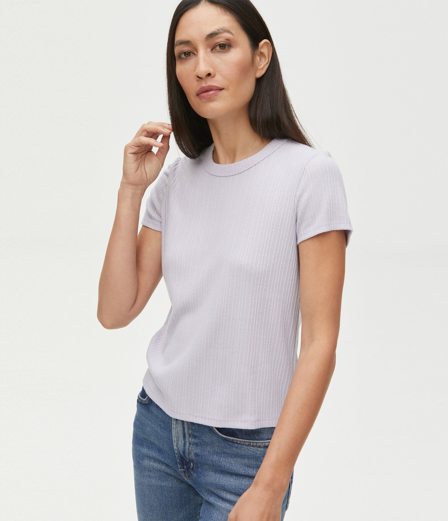 Marlena Ribbed Top sold by Michael Stars