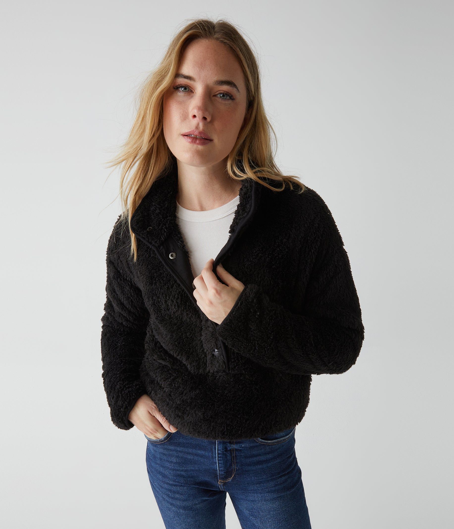 Cory Sherpa Pullover sold by Michael Stars