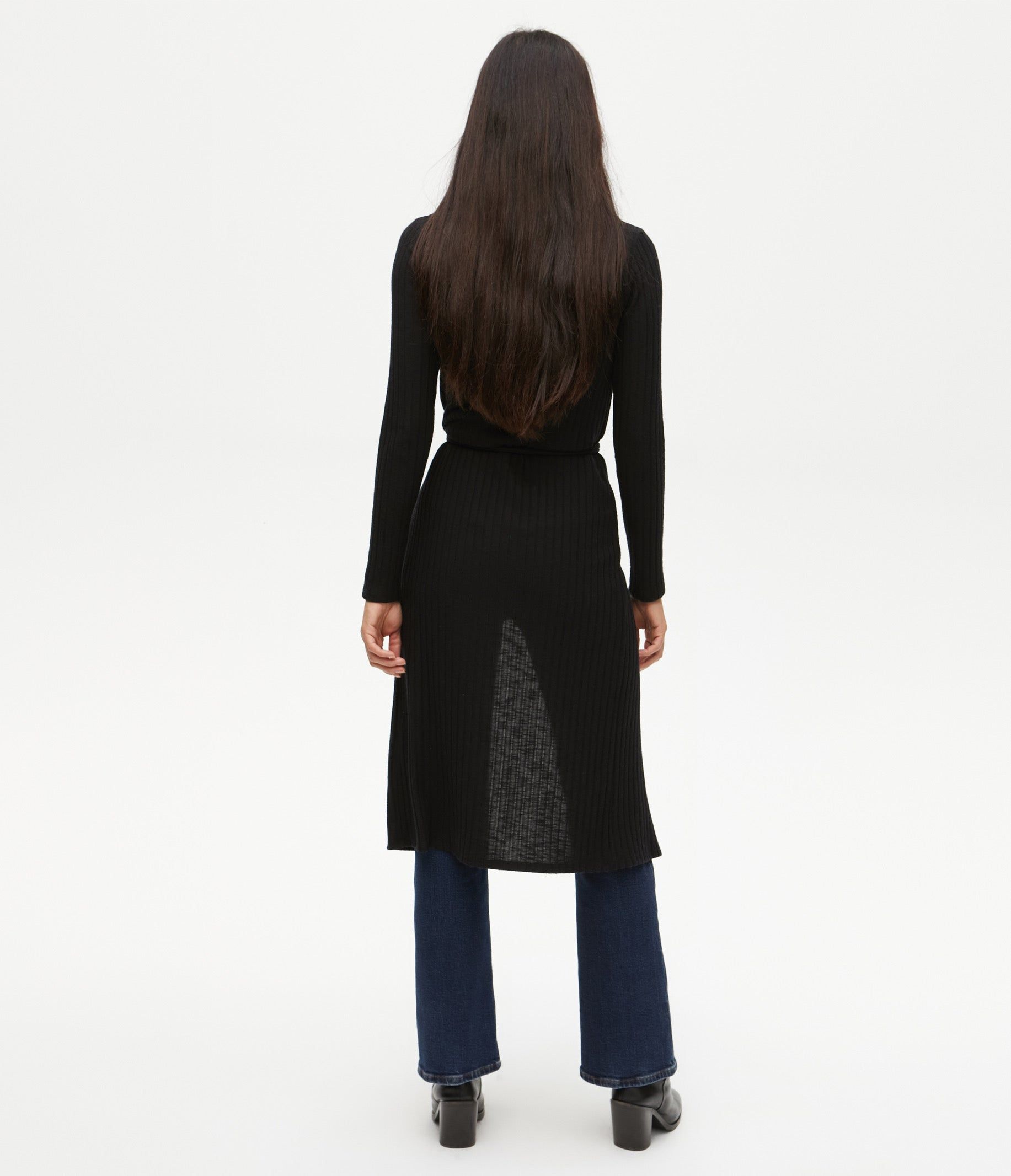 Isa Ribbed Cardigan sold by Michael Stars product image thumbnail 7