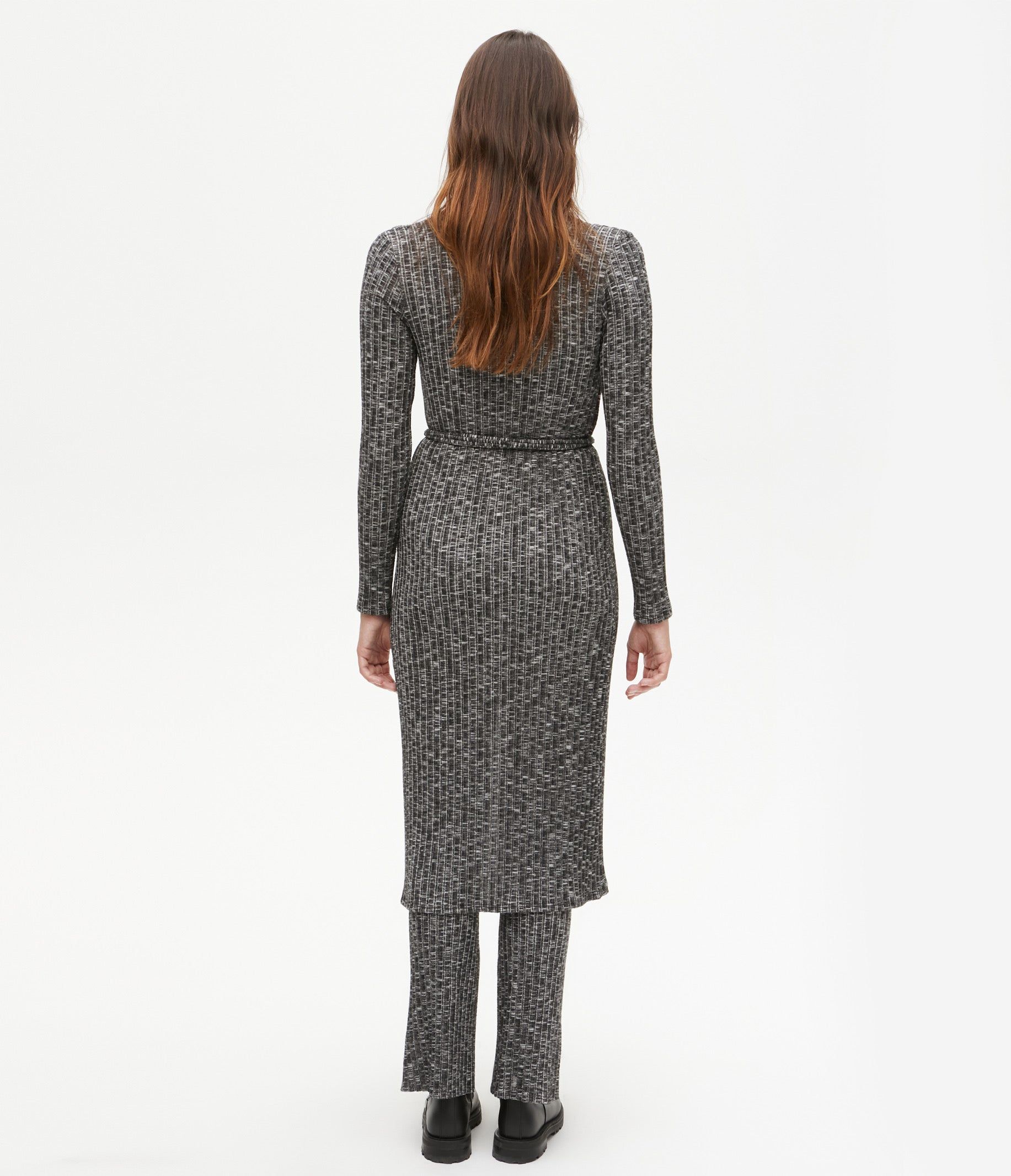 Isa Ribbed Cardigan sold by Michael Stars product image thumbnail 3