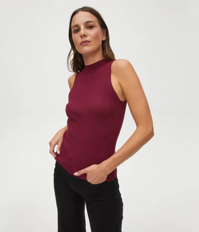 Kara Ribbed Top sold by Michael Stars