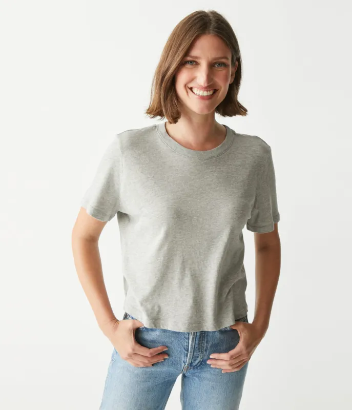 Blake Cropped Tee sold by Michael Stars