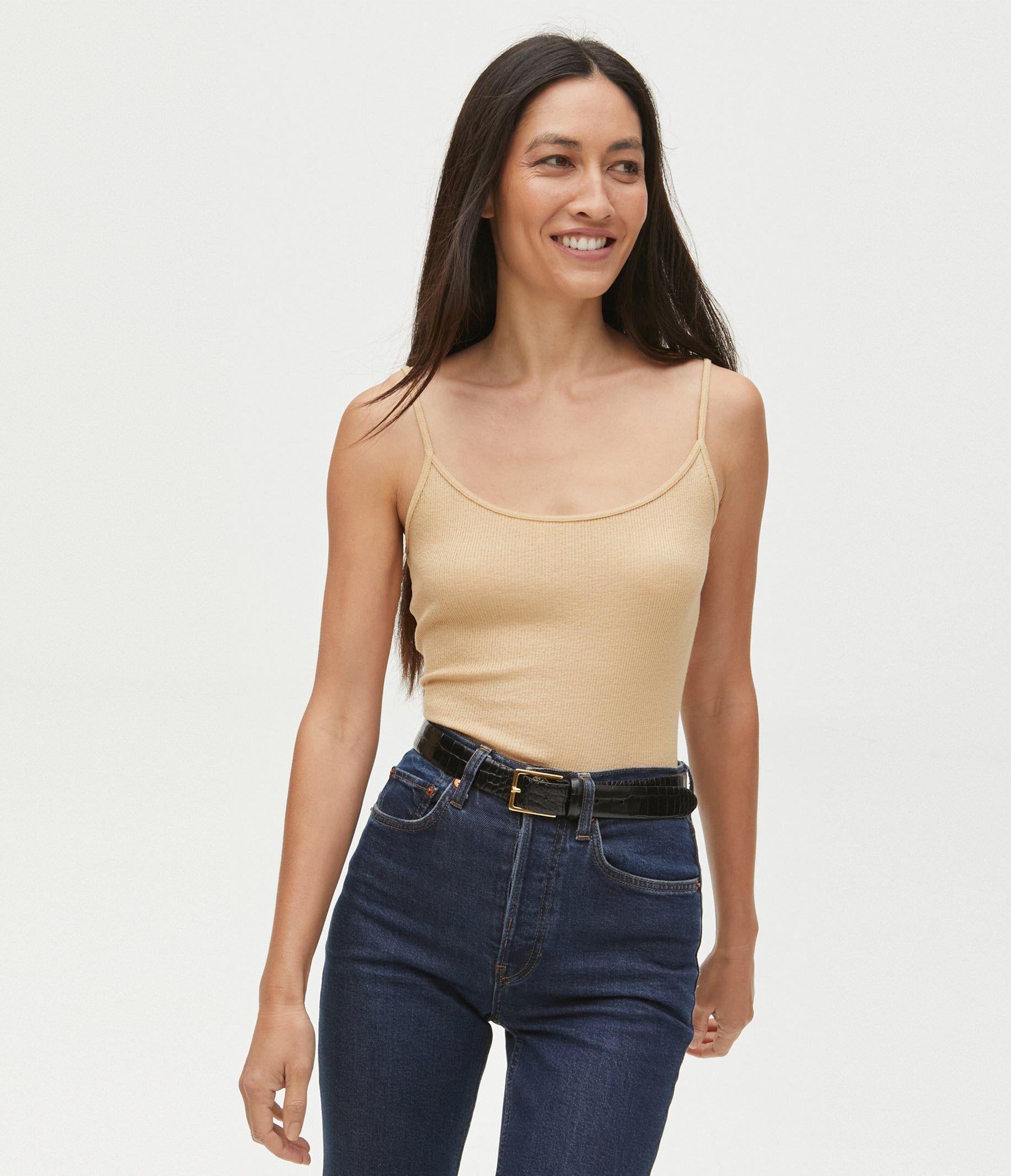 Marta Shine Tank sold by Michael Stars