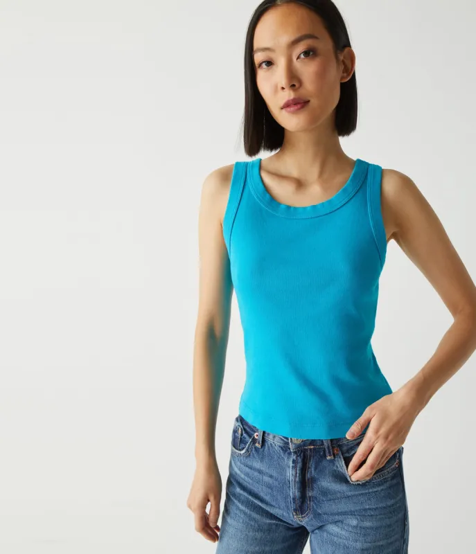 Mina Cropped Tank sold by Michael Stars