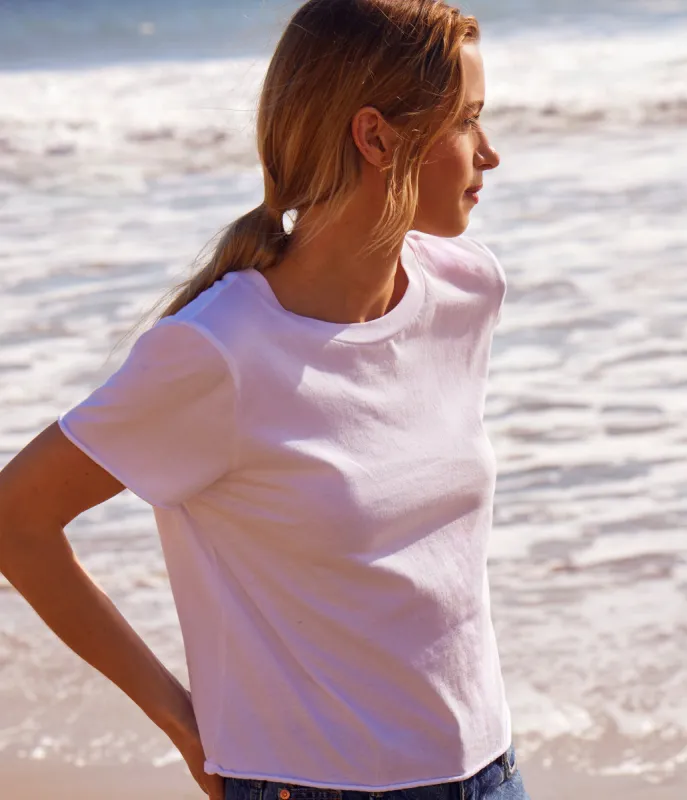 Jackie Crewneck Tee sold by Michael Stars